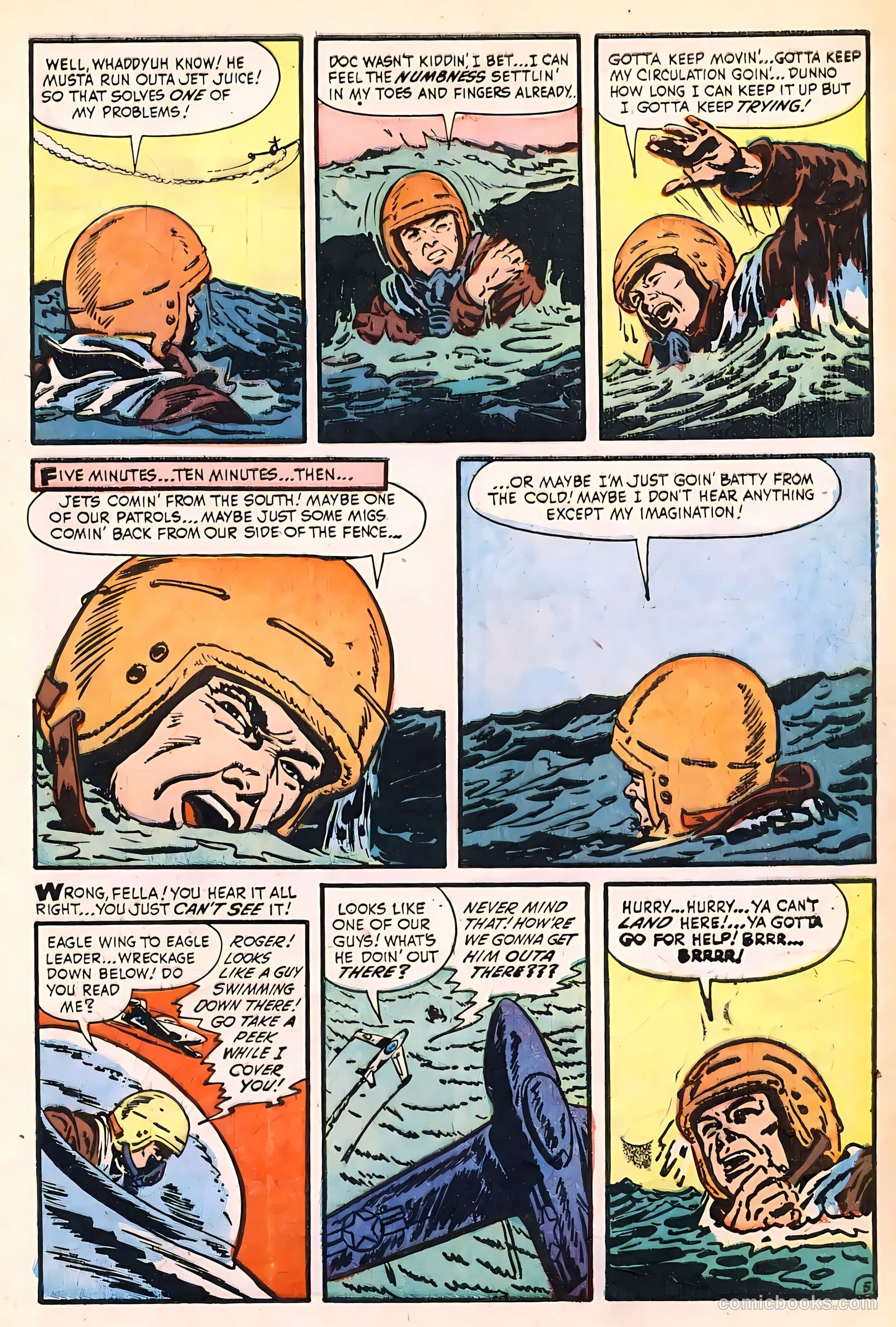 War Battles #5 (1952) — page 9 of 36
