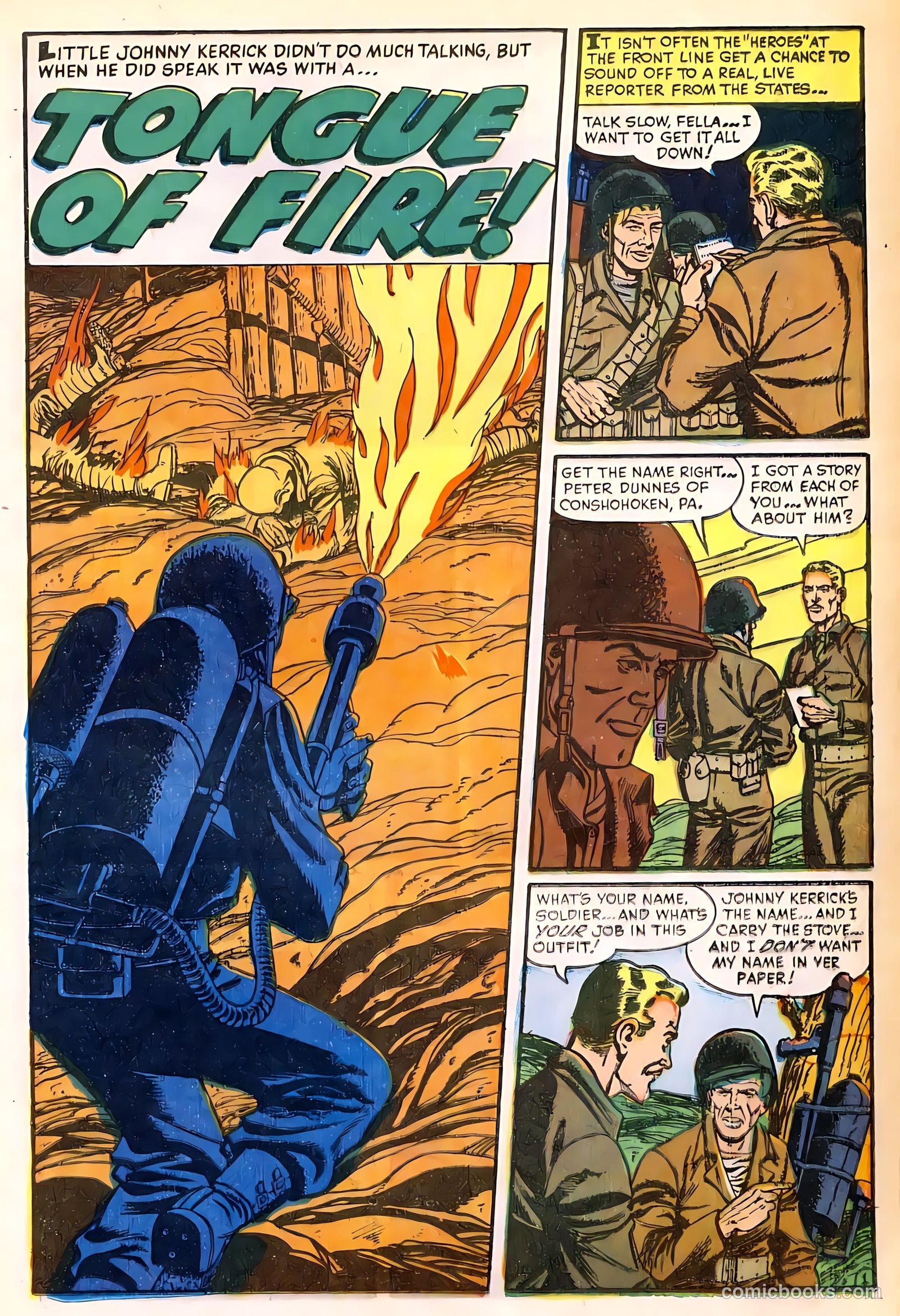 War Battles #5 (1952) — page 13 of 36