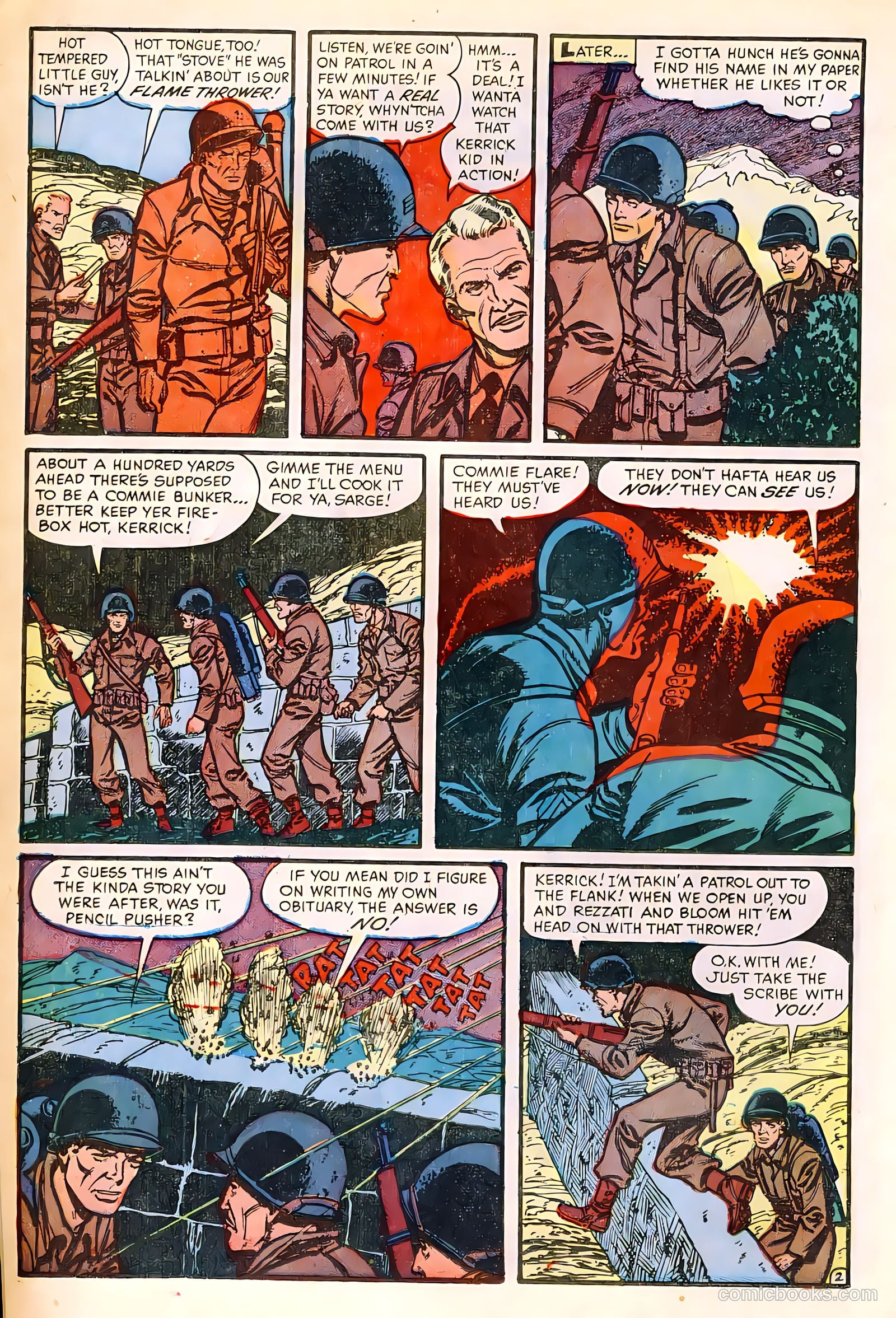 War Battles #5 (1952) — page 14 of 36