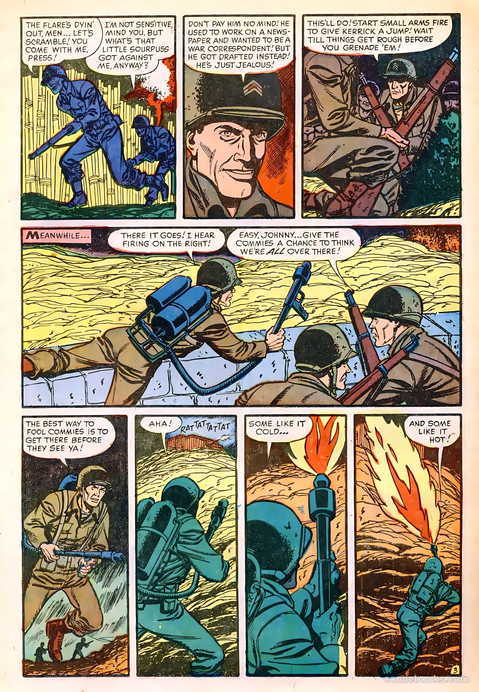 War Battles #5 (1952) — page 15 of 36