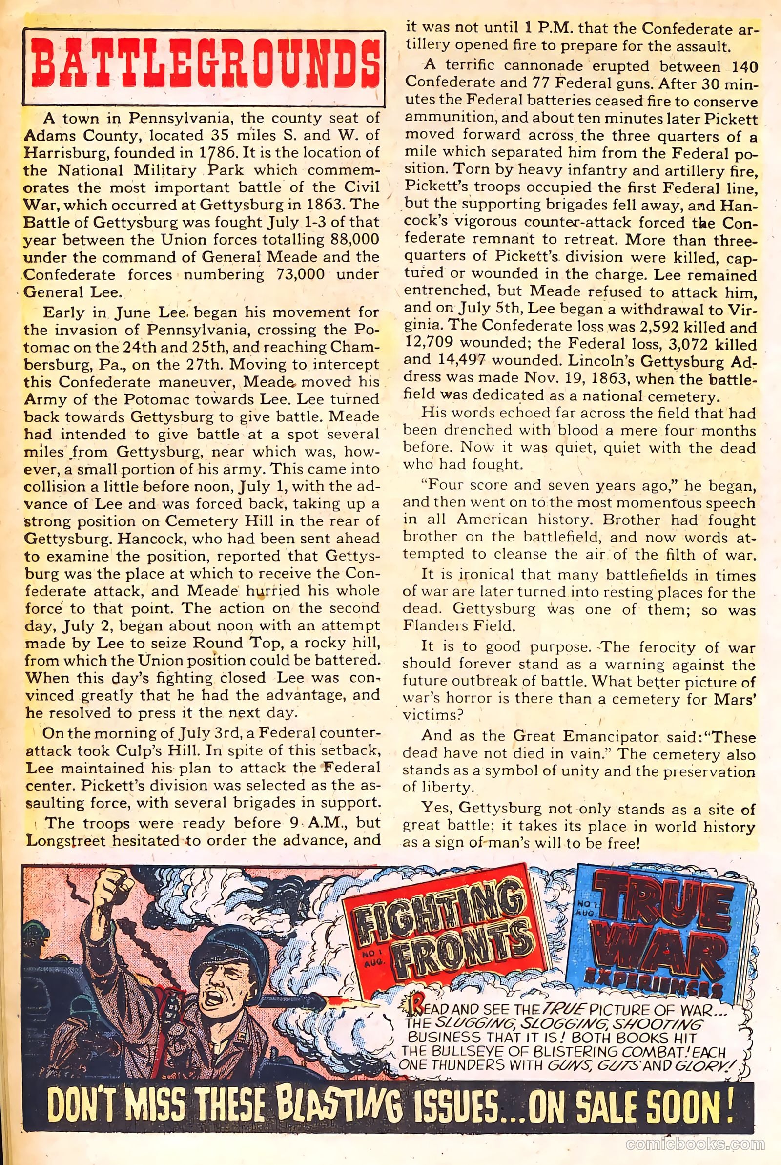 War Battles #5 (1952) — page 18 of 36