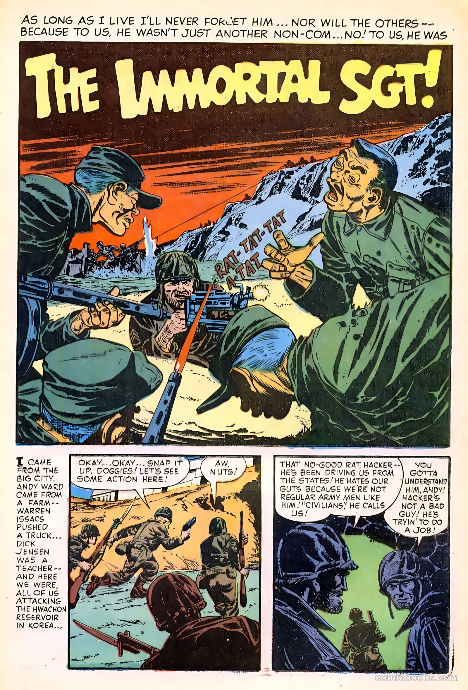 War Battles #5 (1952) — page 21 of 36