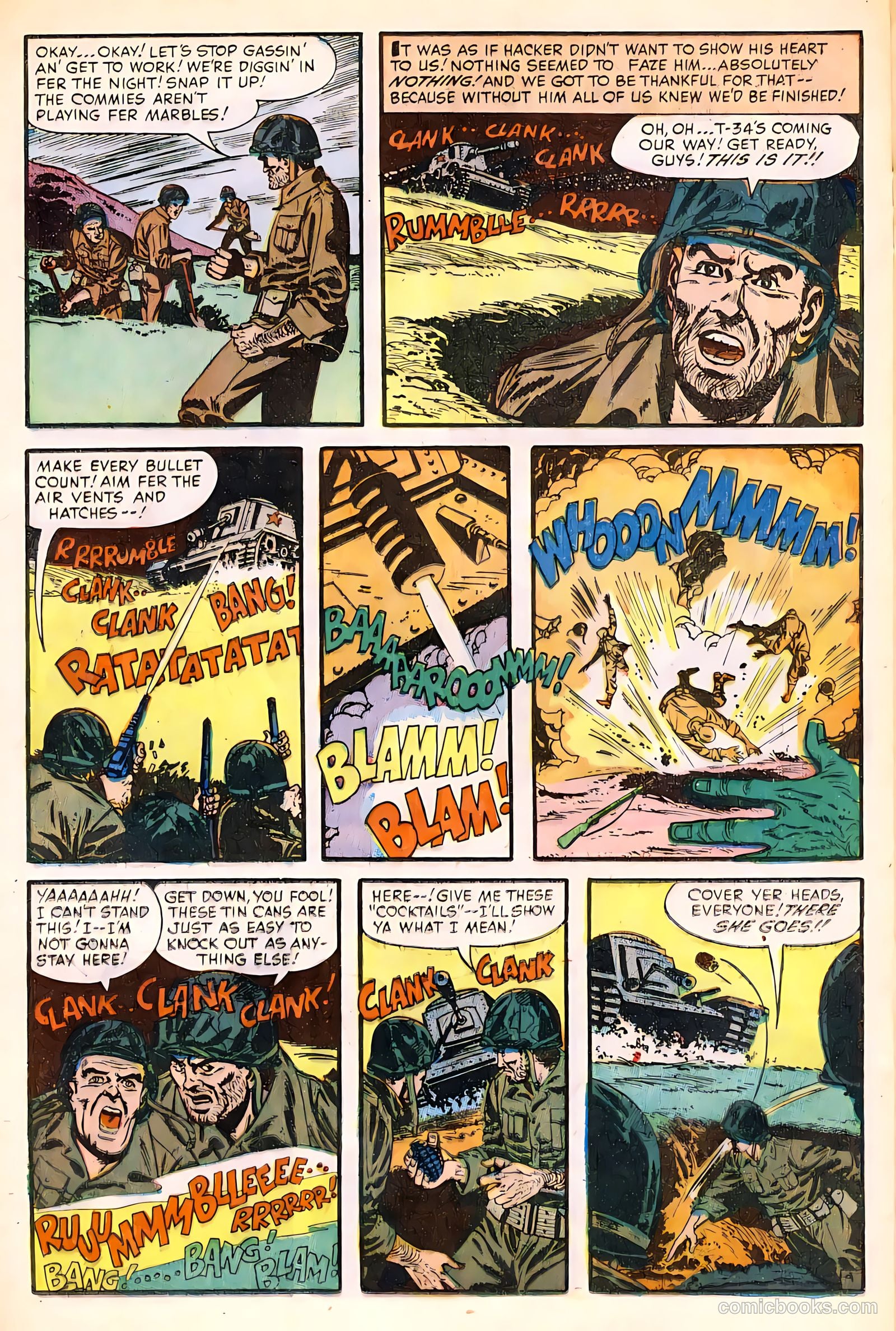 War Battles #5 (1952) — page 24 of 36