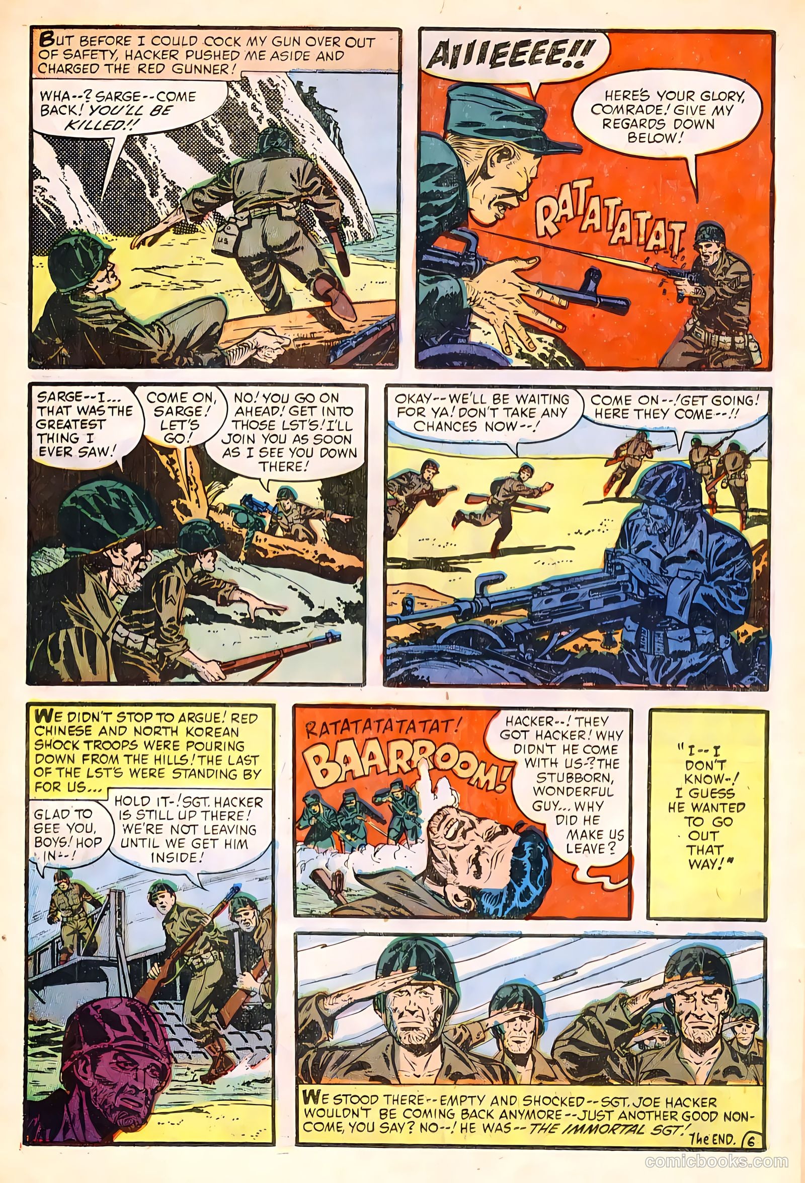 War Battles #5 (1952) — page 26 of 36
