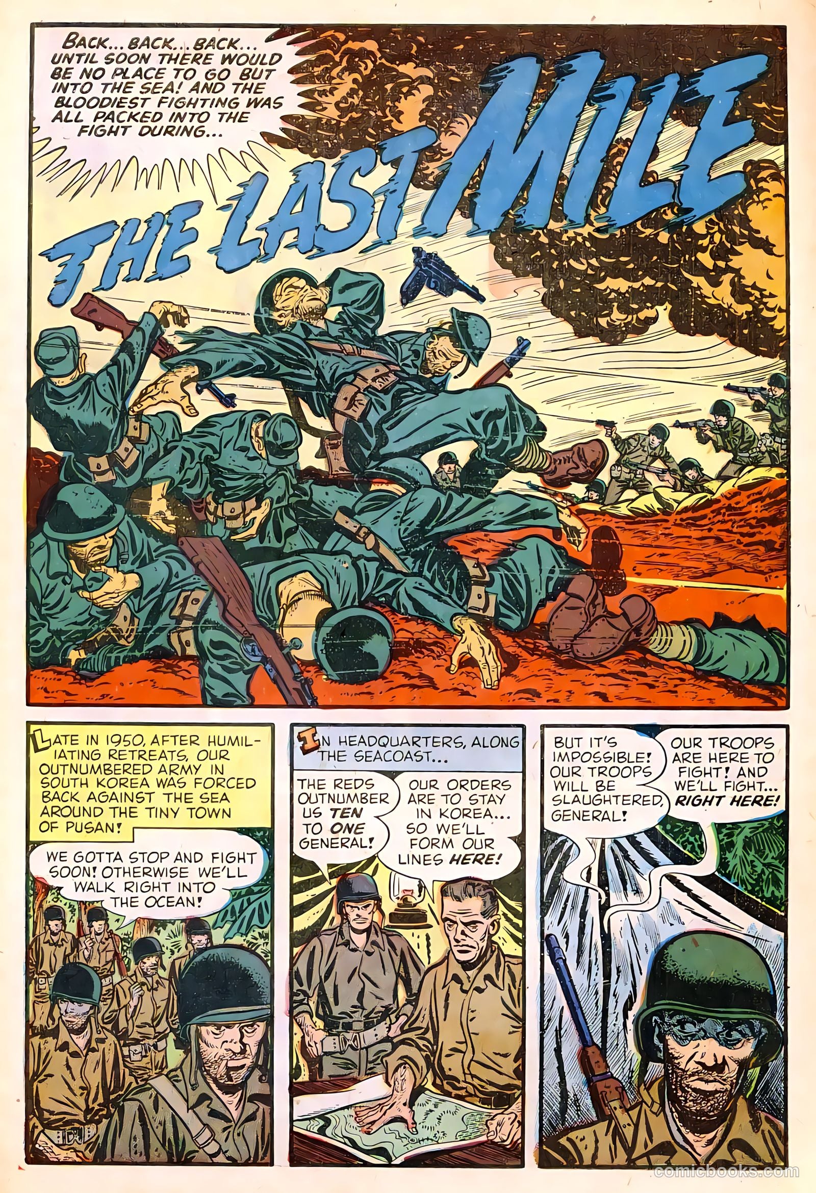 War Battles #5 (1952) — page 27 of 36