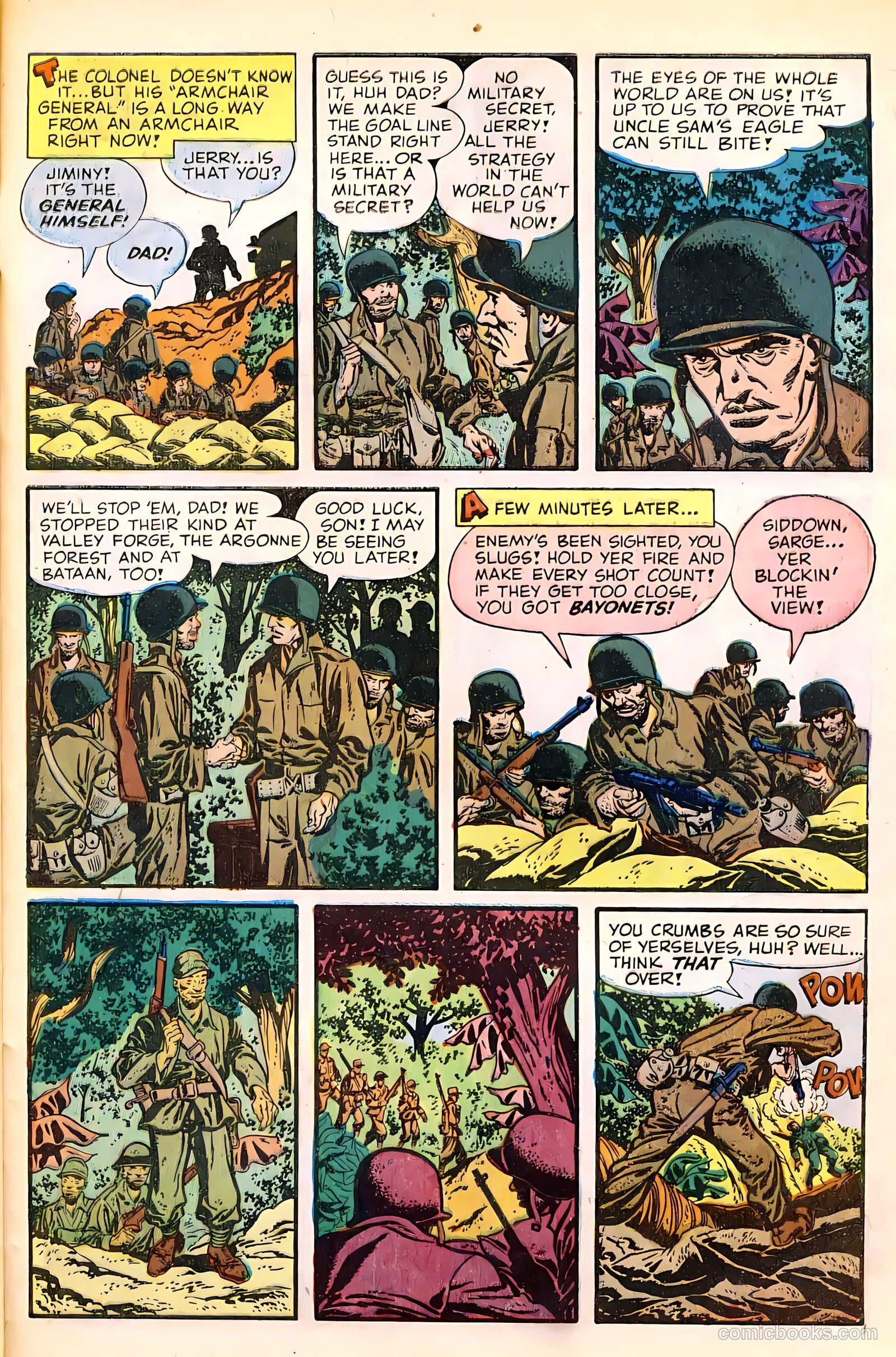 War Battles #5 (1952) — page 29 of 36