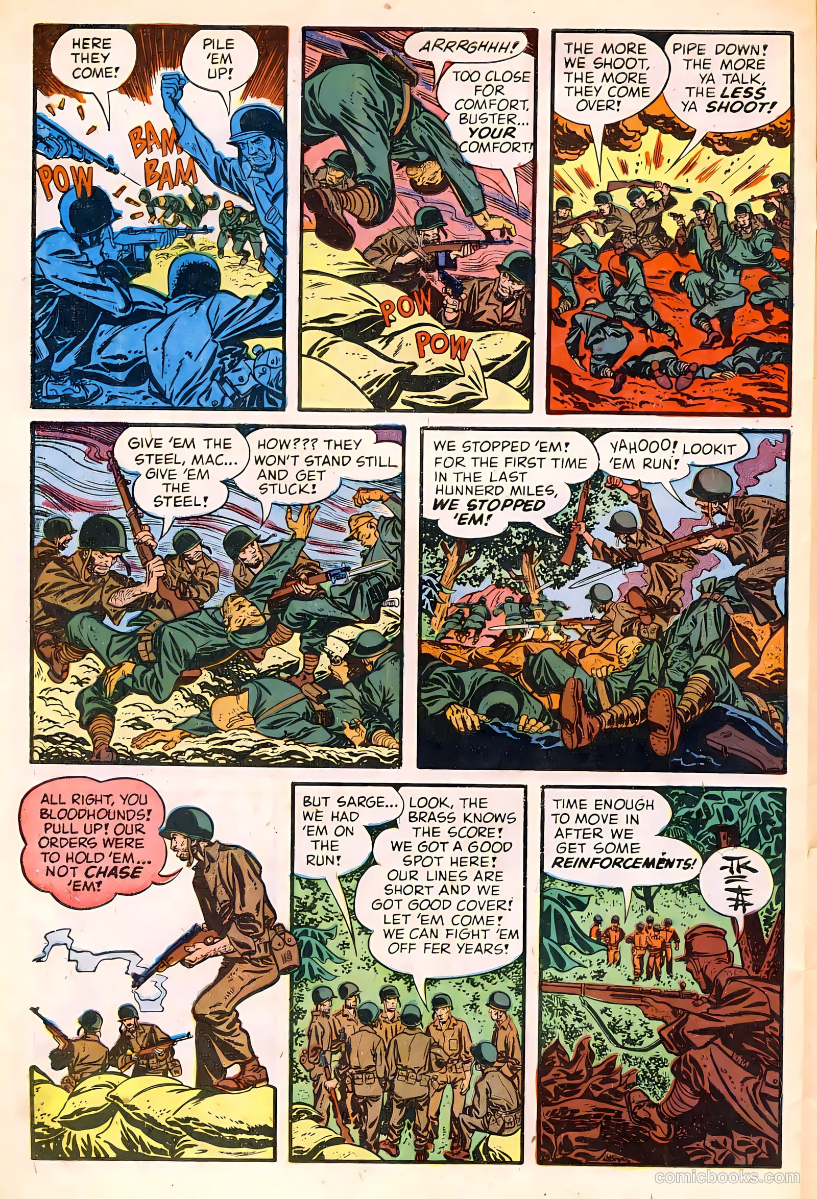 War Battles #5 (1952) — page 30 of 36