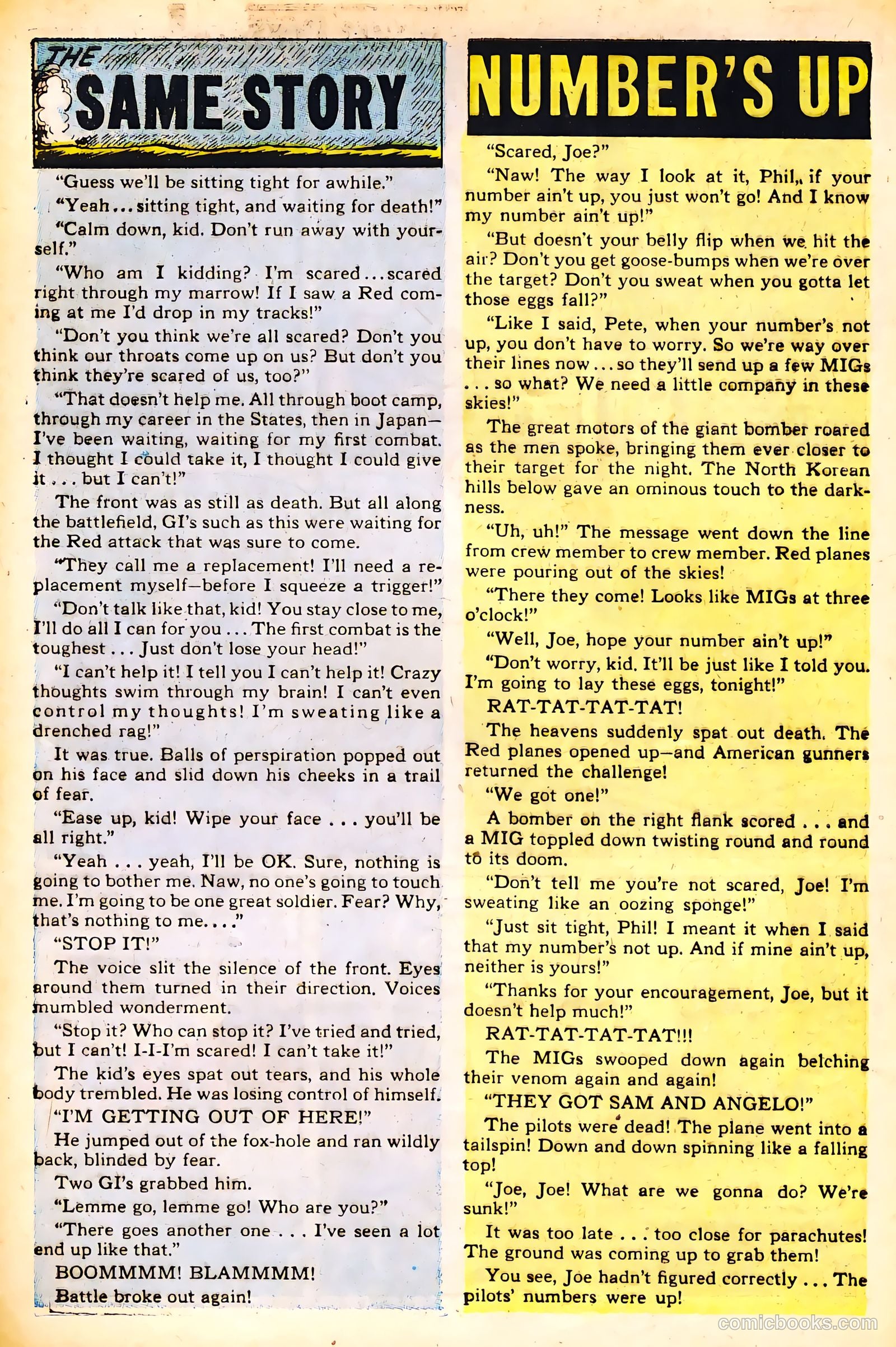 War Battles #5 (1952) — page 32 of 36