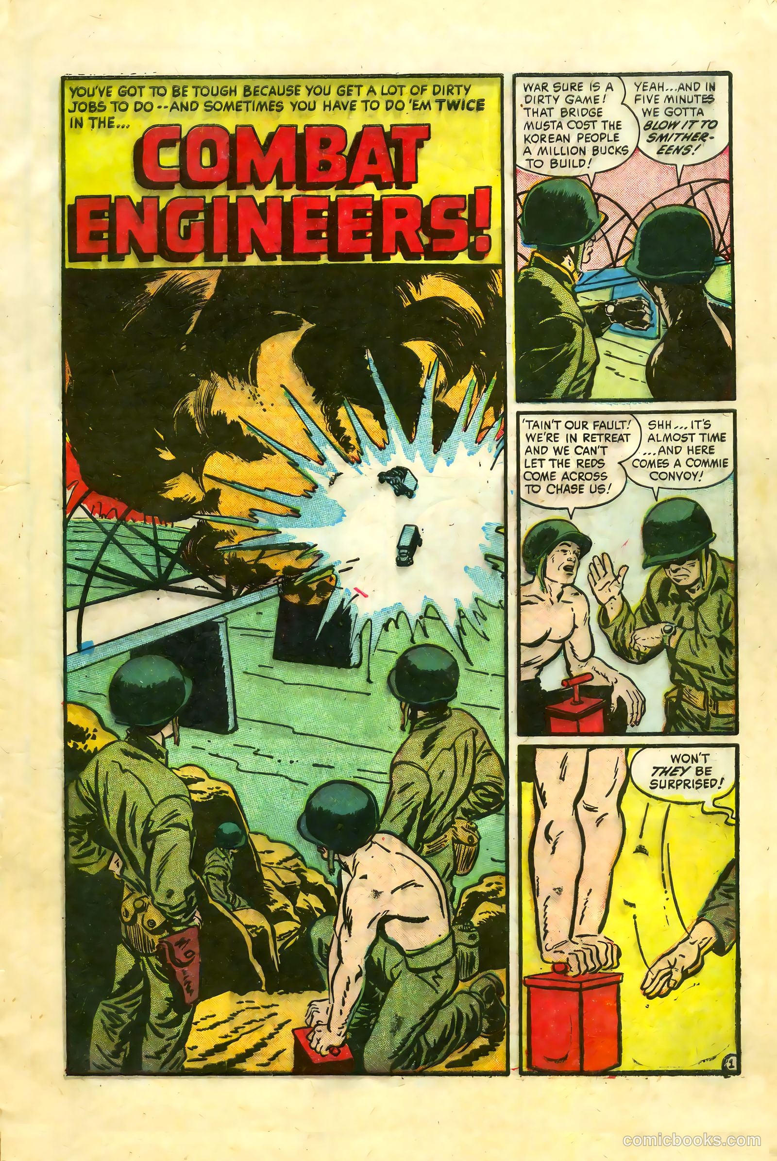 War Battles #6 (1952) — page 5 of 36