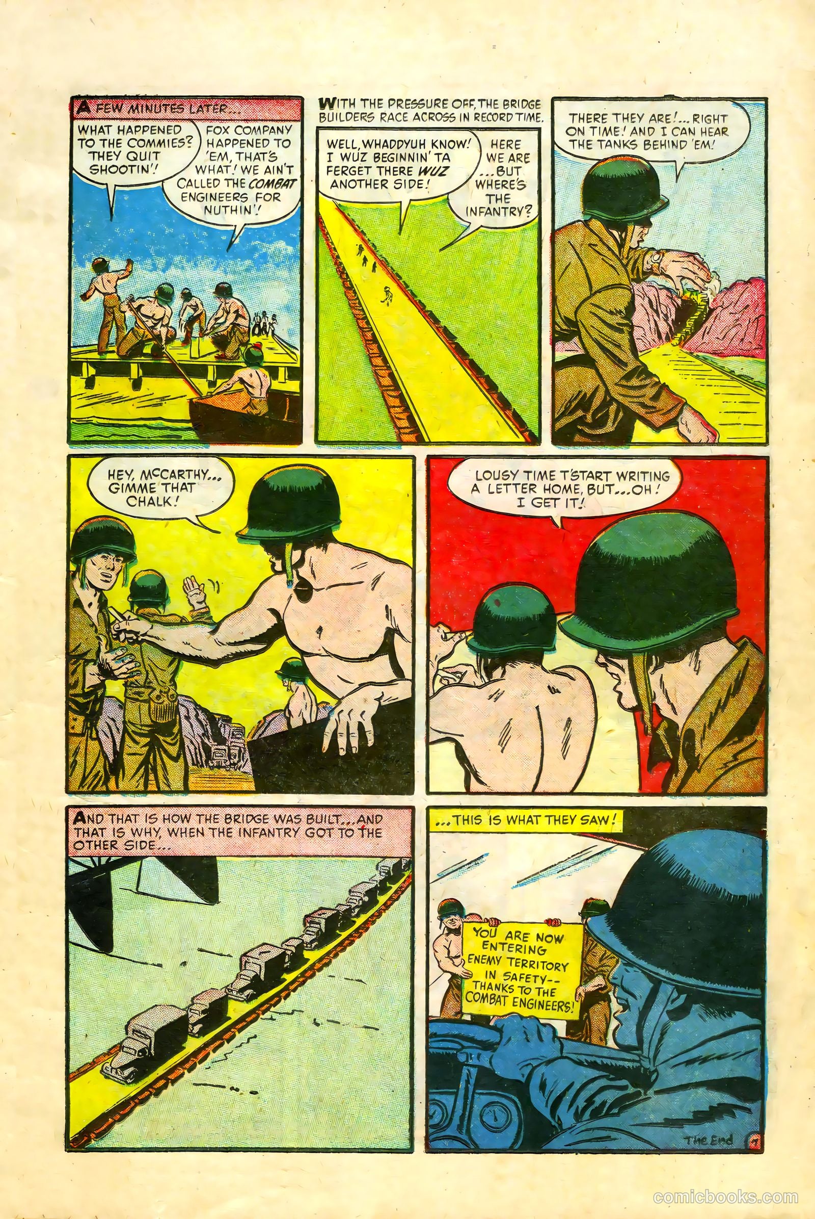 War Battles #6 (1952) — page 11 of 36