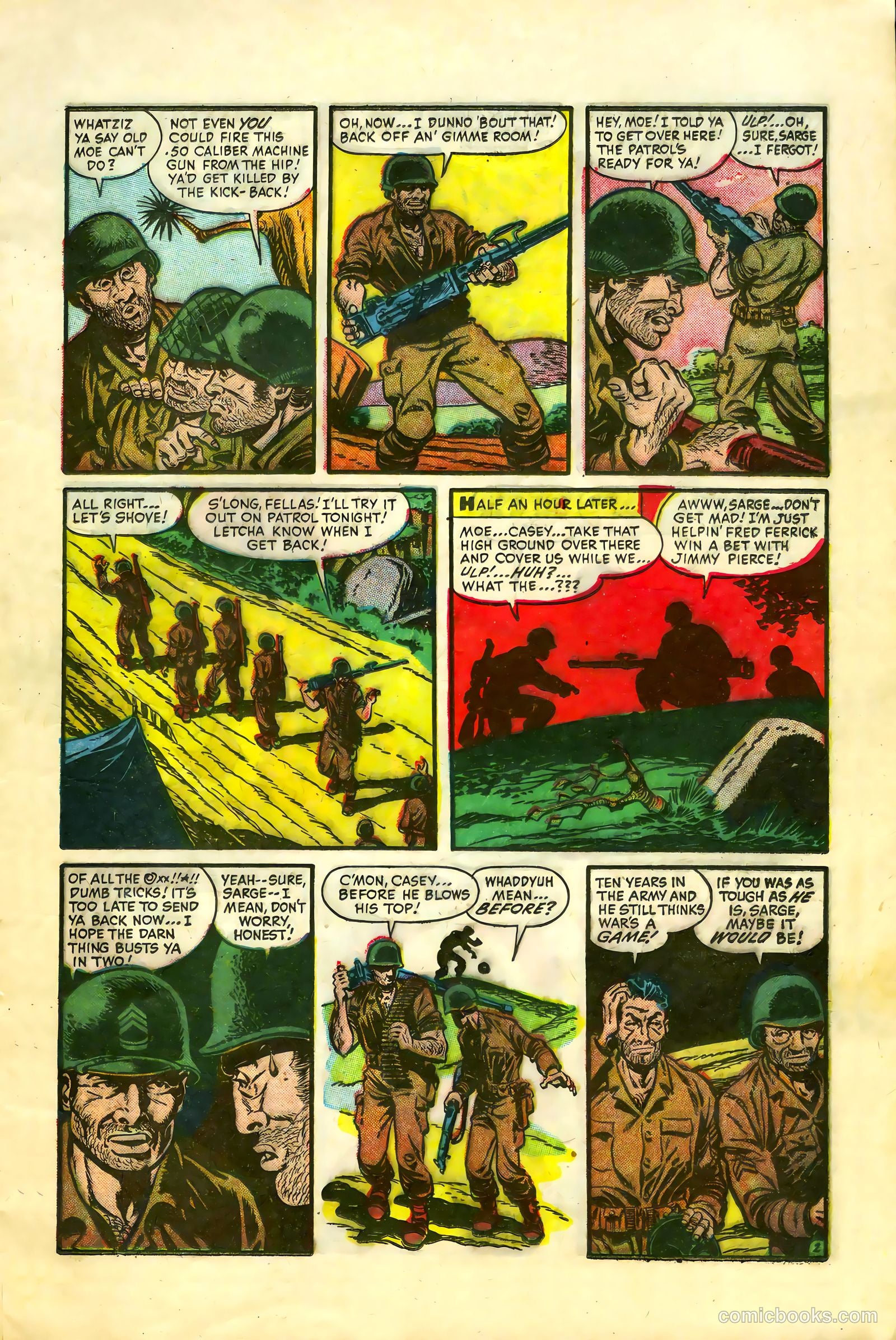 War Battles #6 (1952) — page 13 of 36