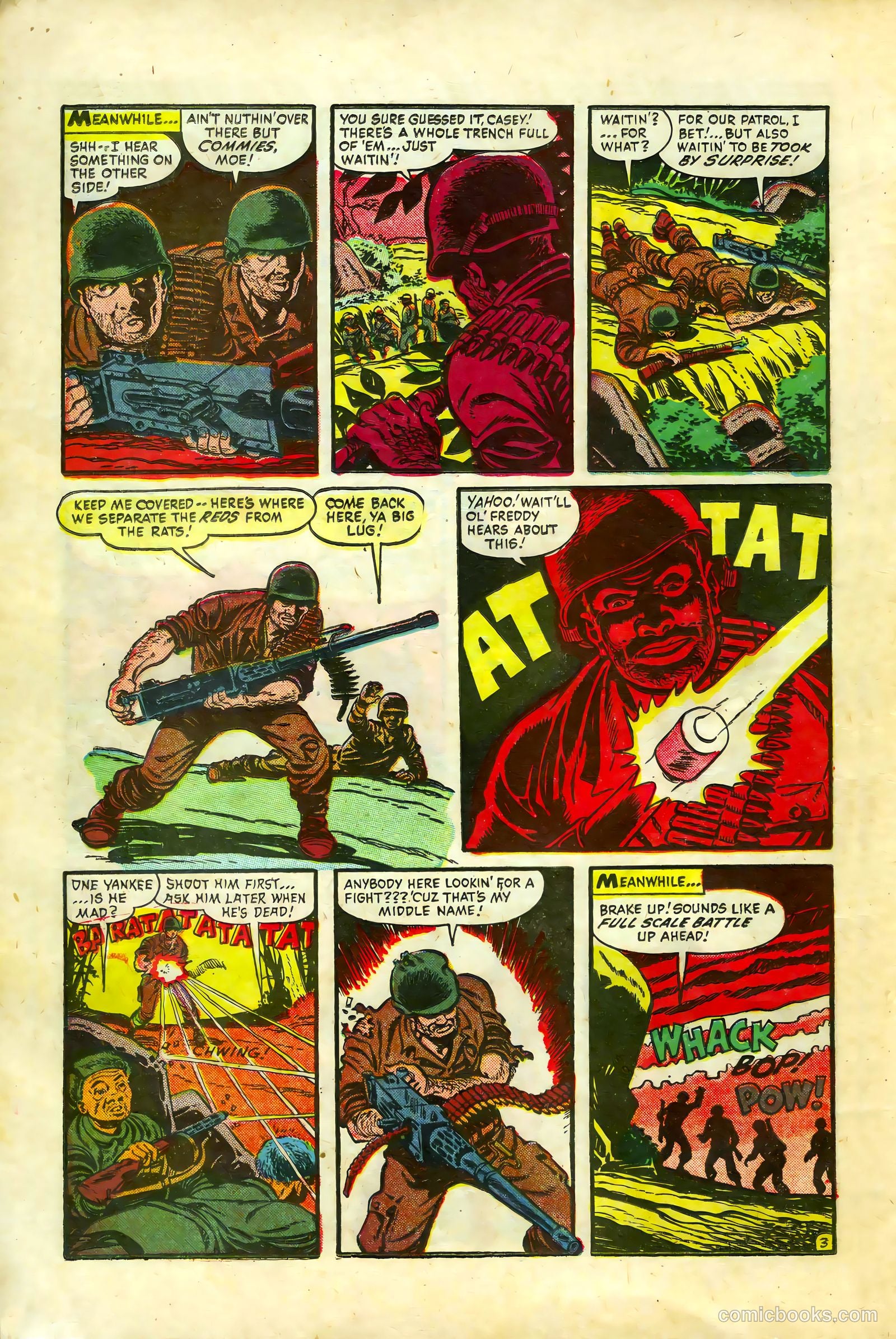 War Battles #6 (1952) — page 14 of 36