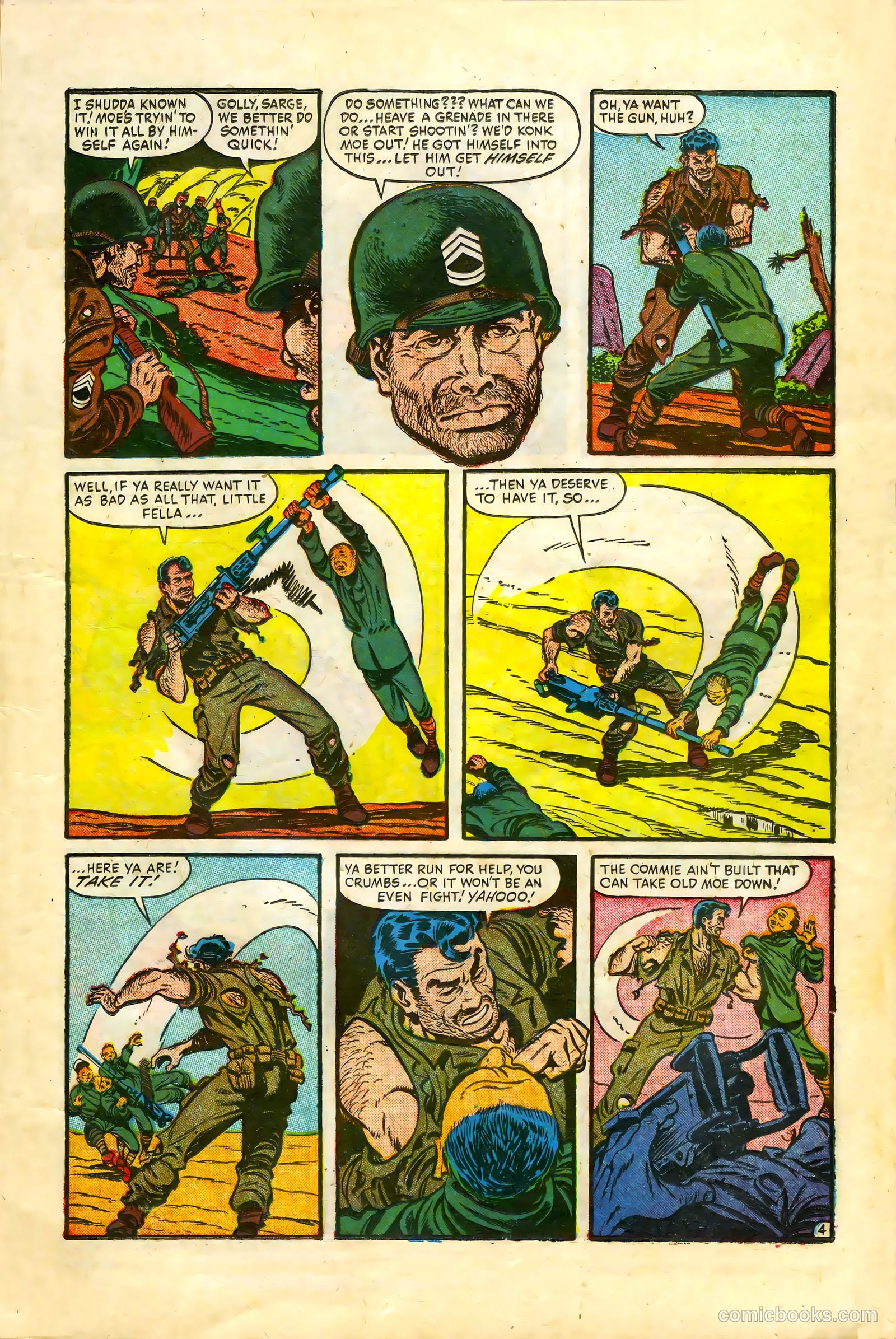 War Battles #6 (1952) — page 15 of 36