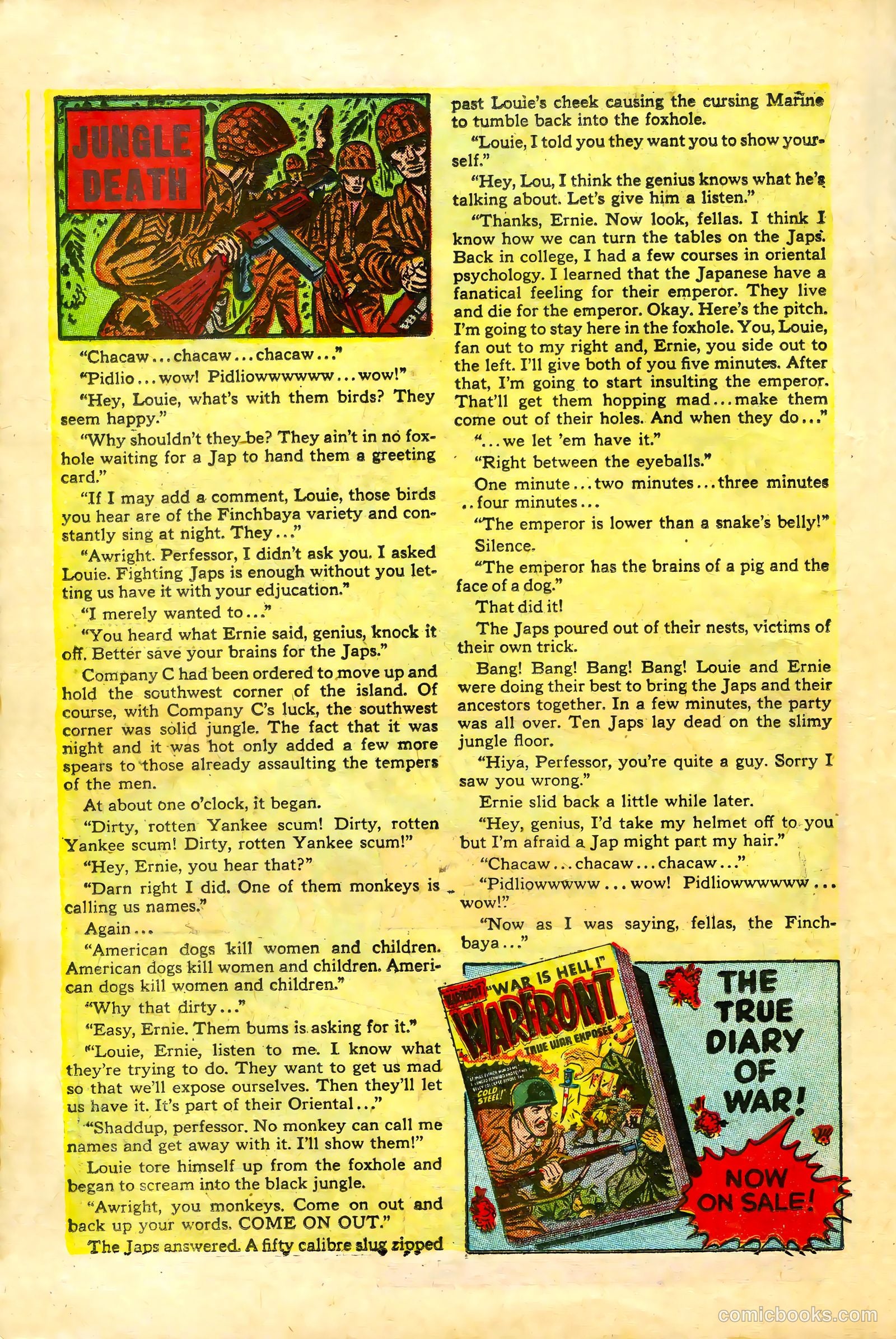 War Battles #6 (1952) — page 18 of 36