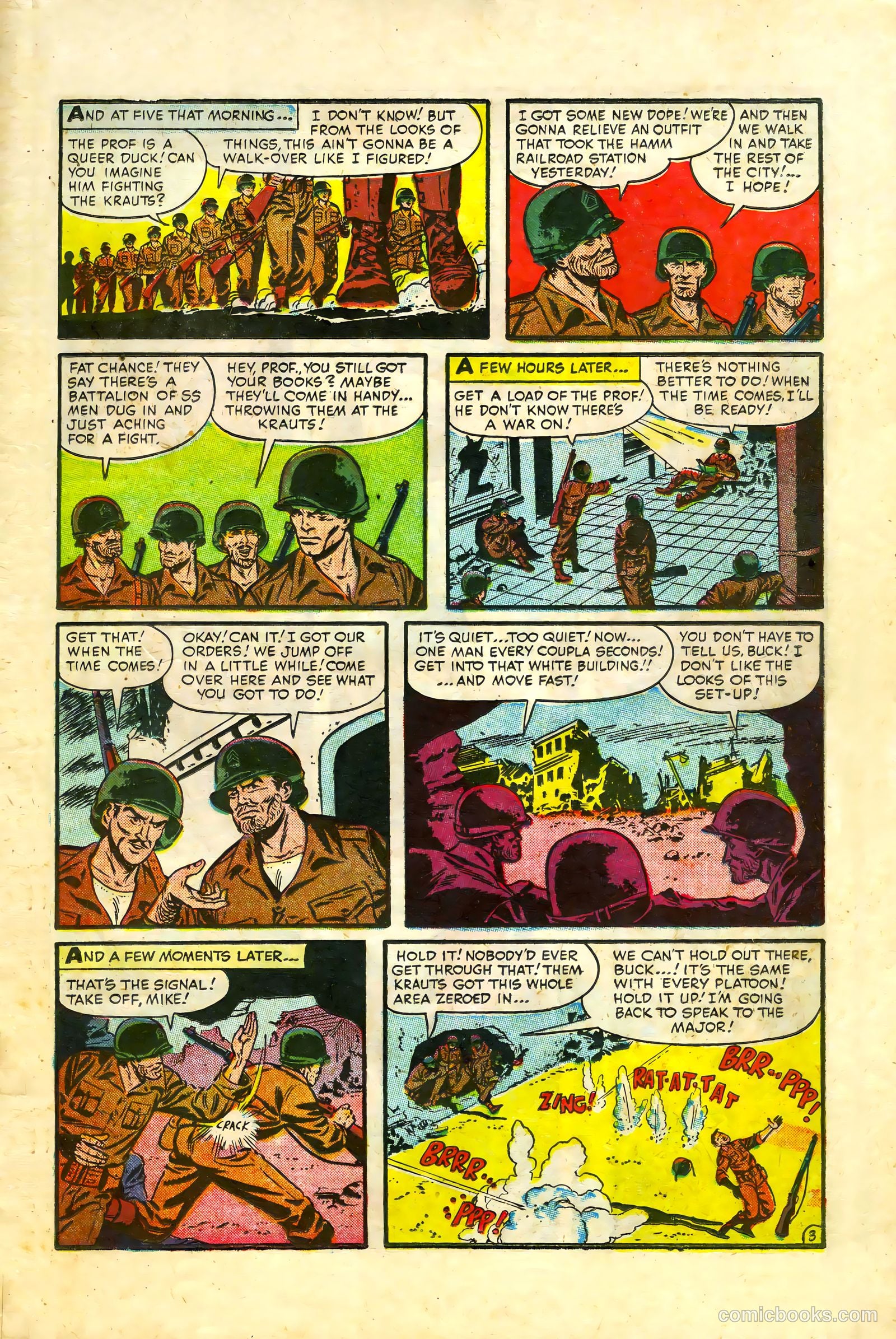 War Battles #6 (1952) — page 23 of 36