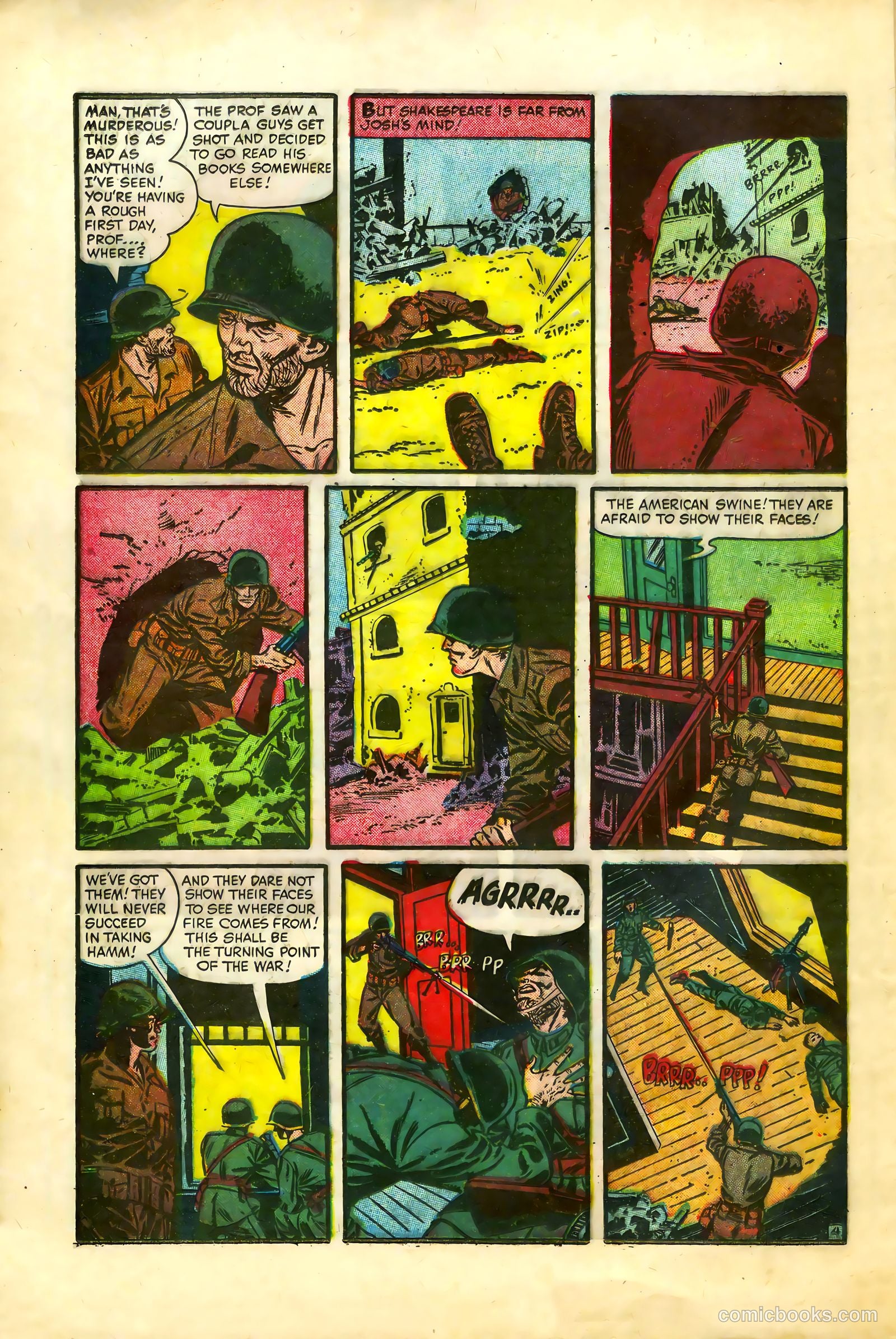 War Battles #6 (1952) — page 24 of 36