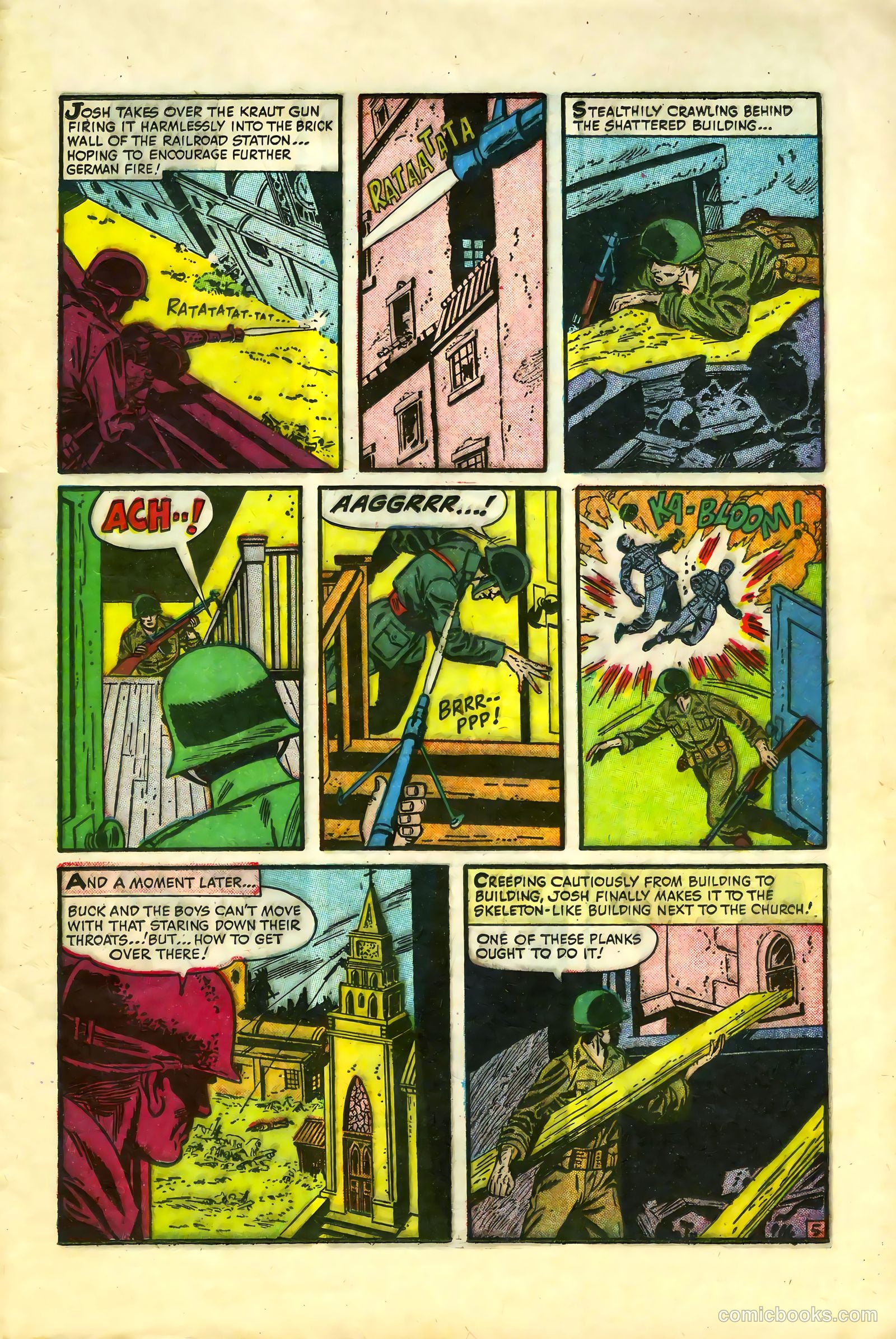 War Battles #6 (1952) — page 25 of 36
