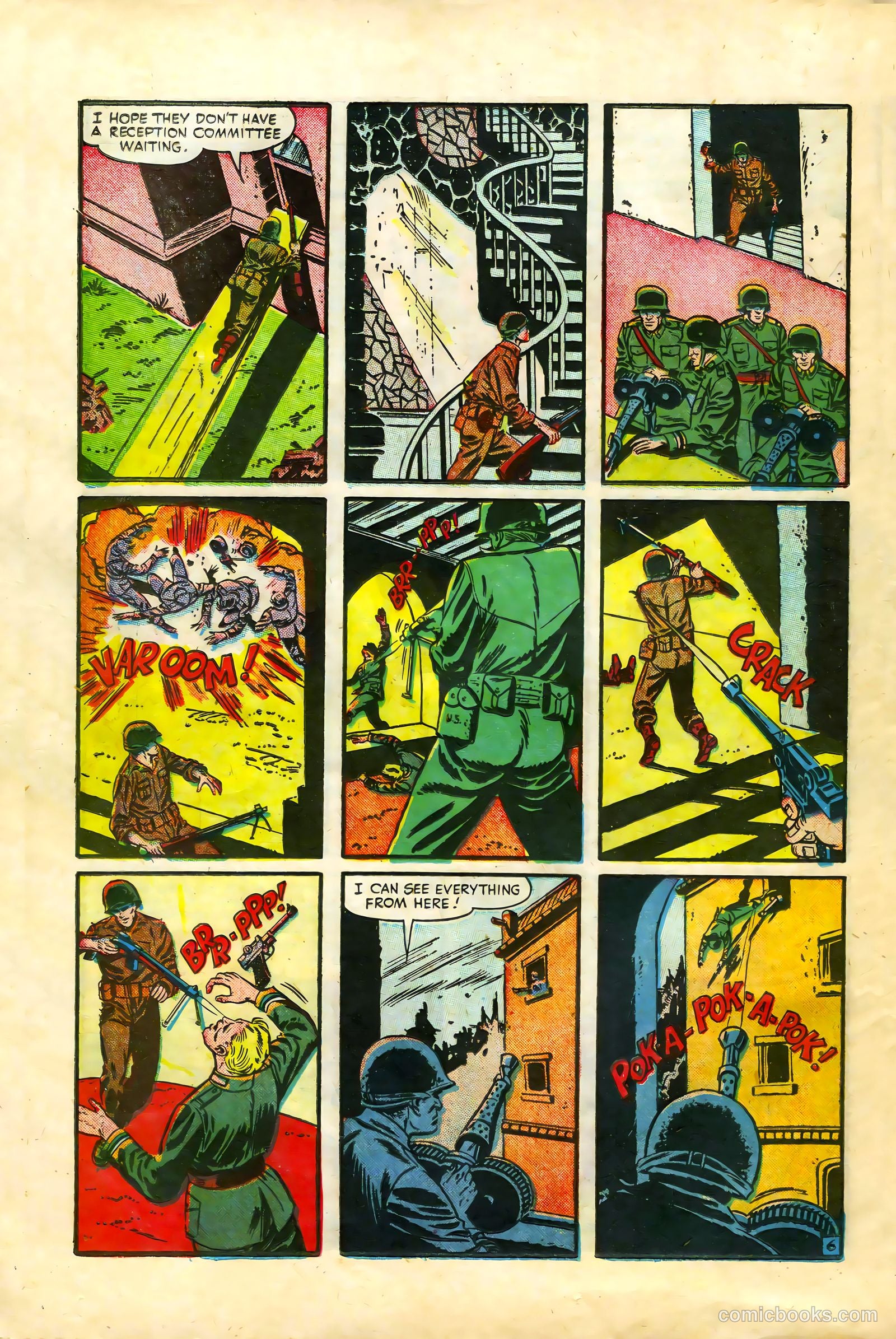 War Battles #6 (1952) — page 26 of 36