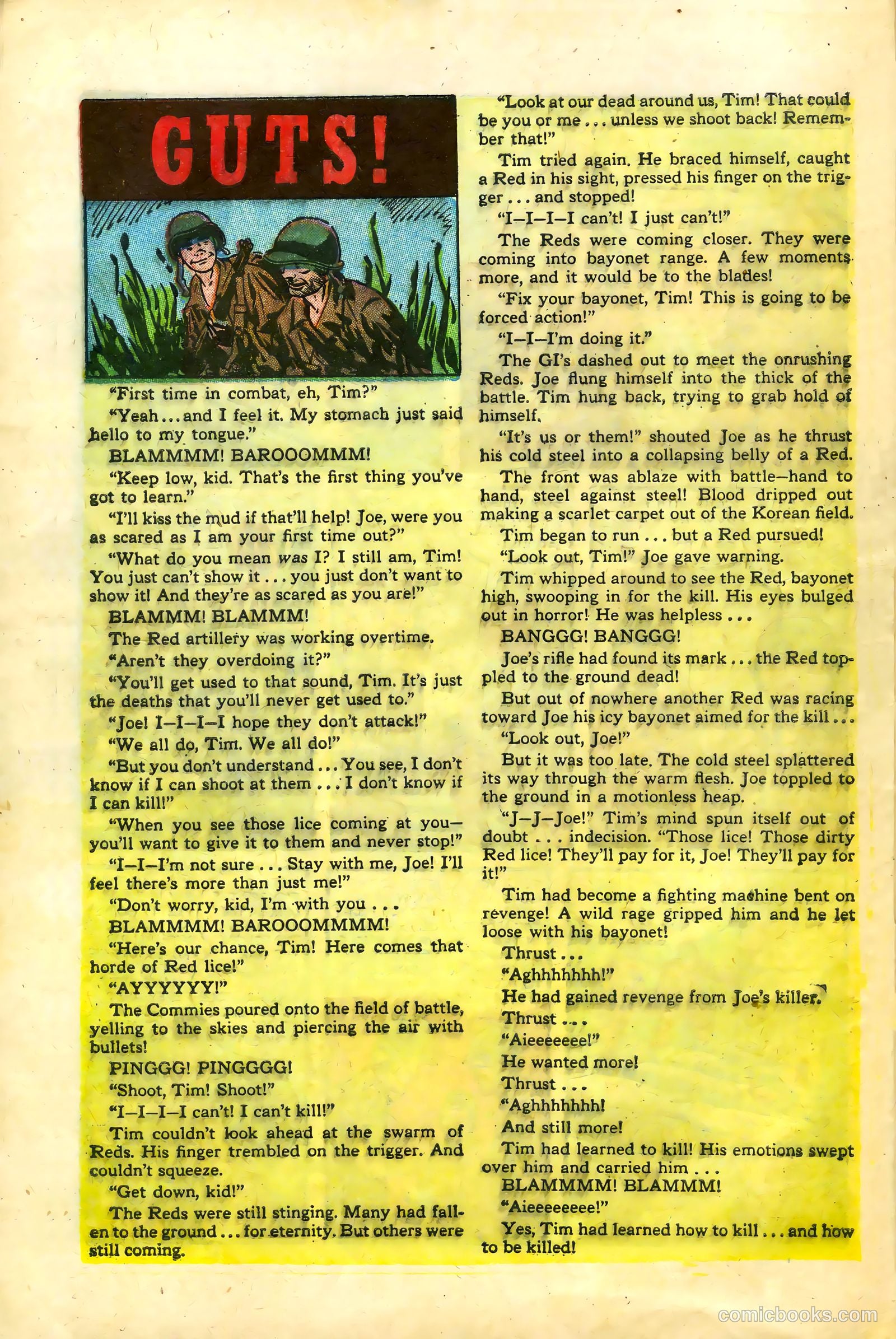 War Battles #6 (1952) — page 28 of 36