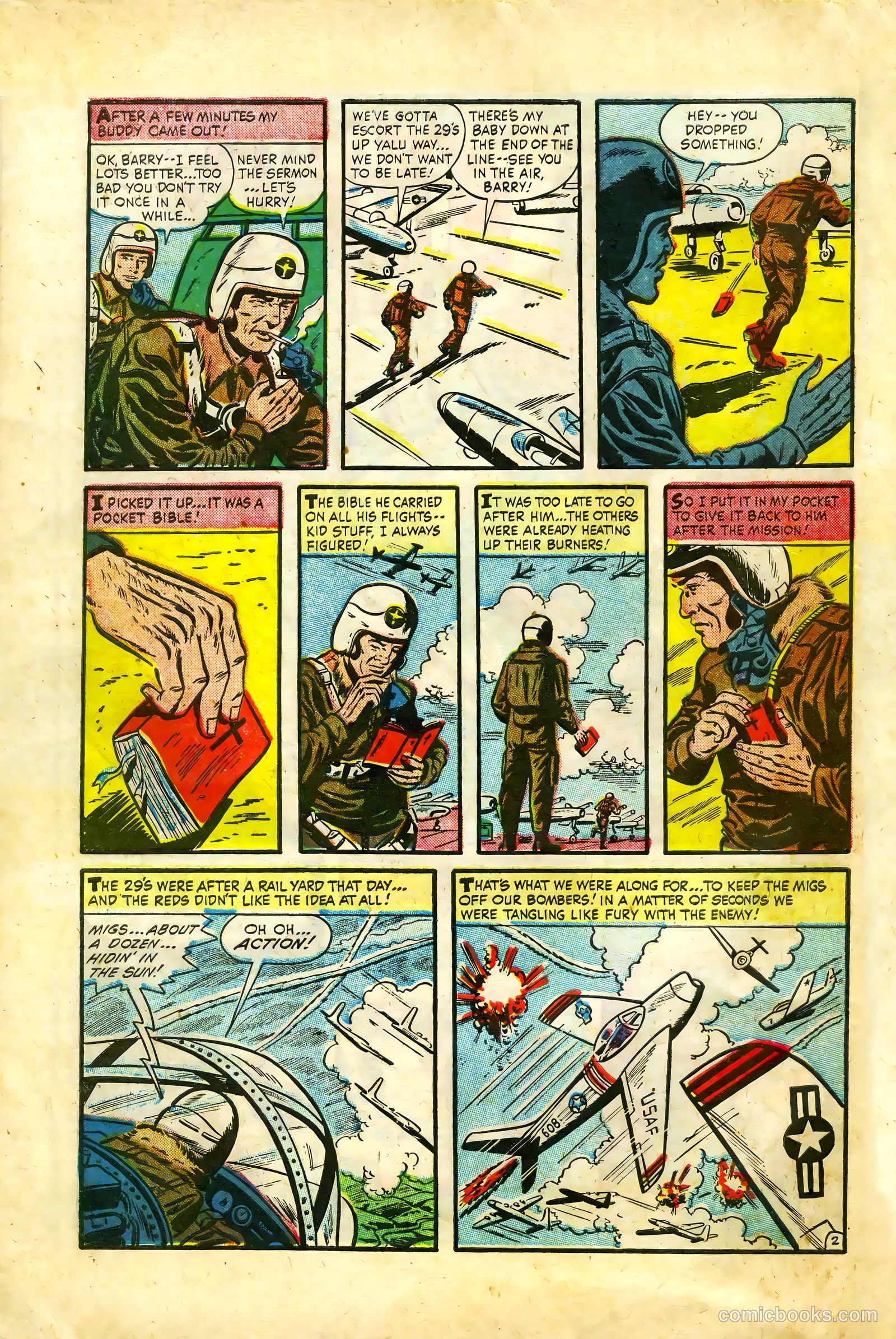 War Battles #6 (1952) — page 30 of 36