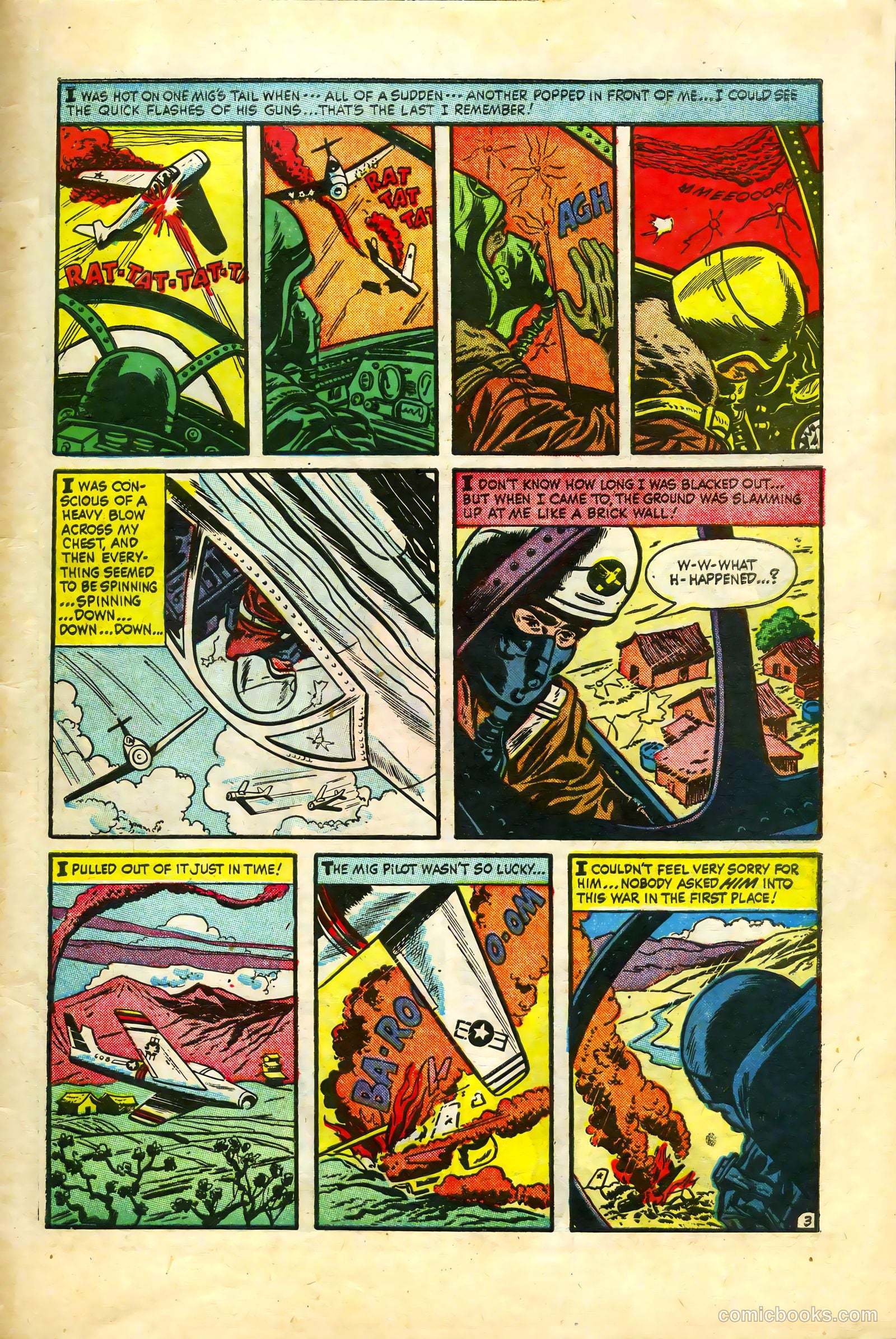 War Battles #6 (1952) — page 31 of 36