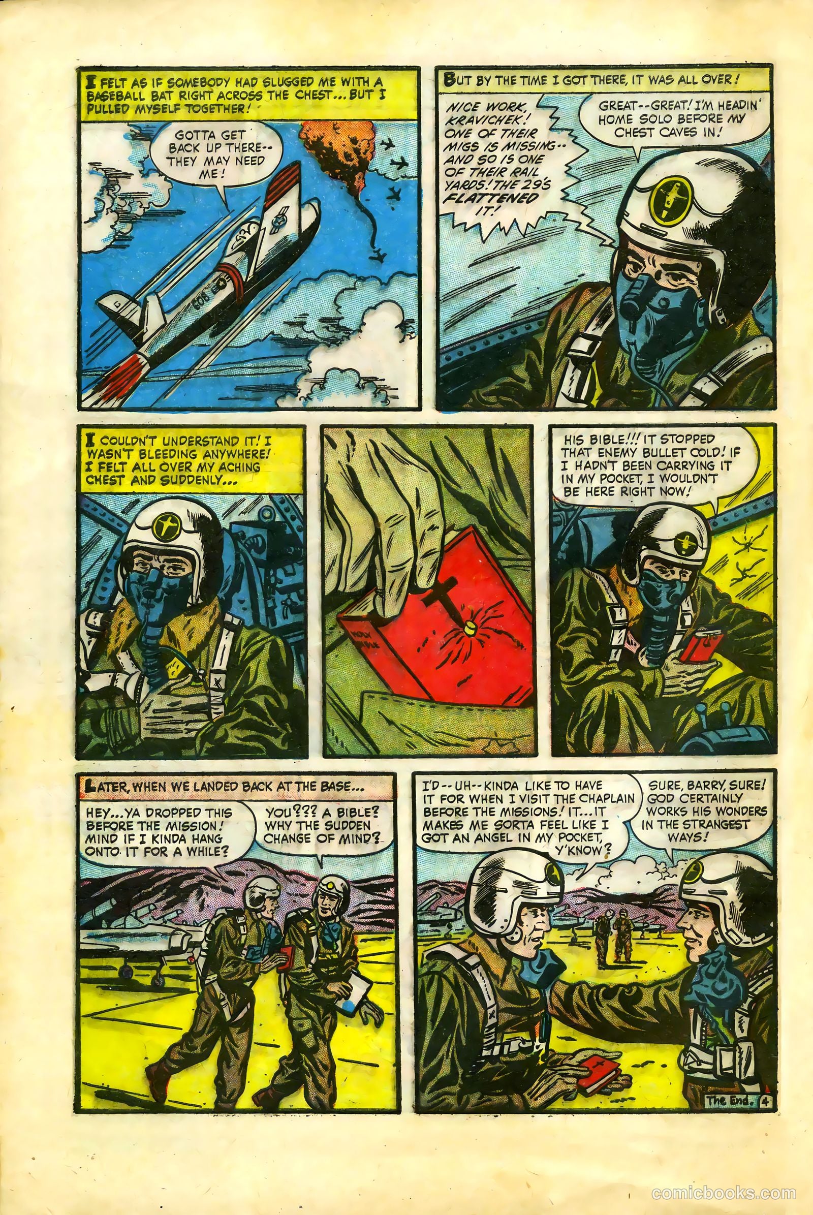 War Battles #6 (1952) — page 32 of 36