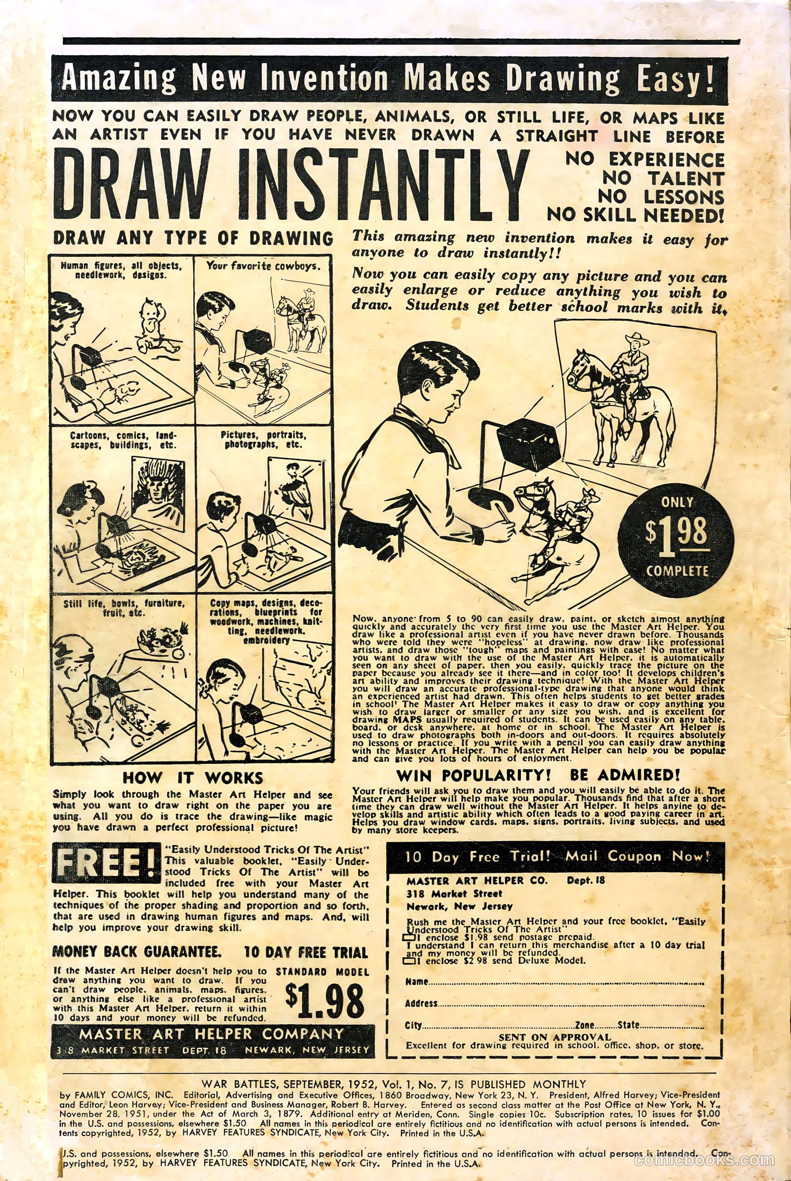 War Battles #7 (1952) — page 2 of 36