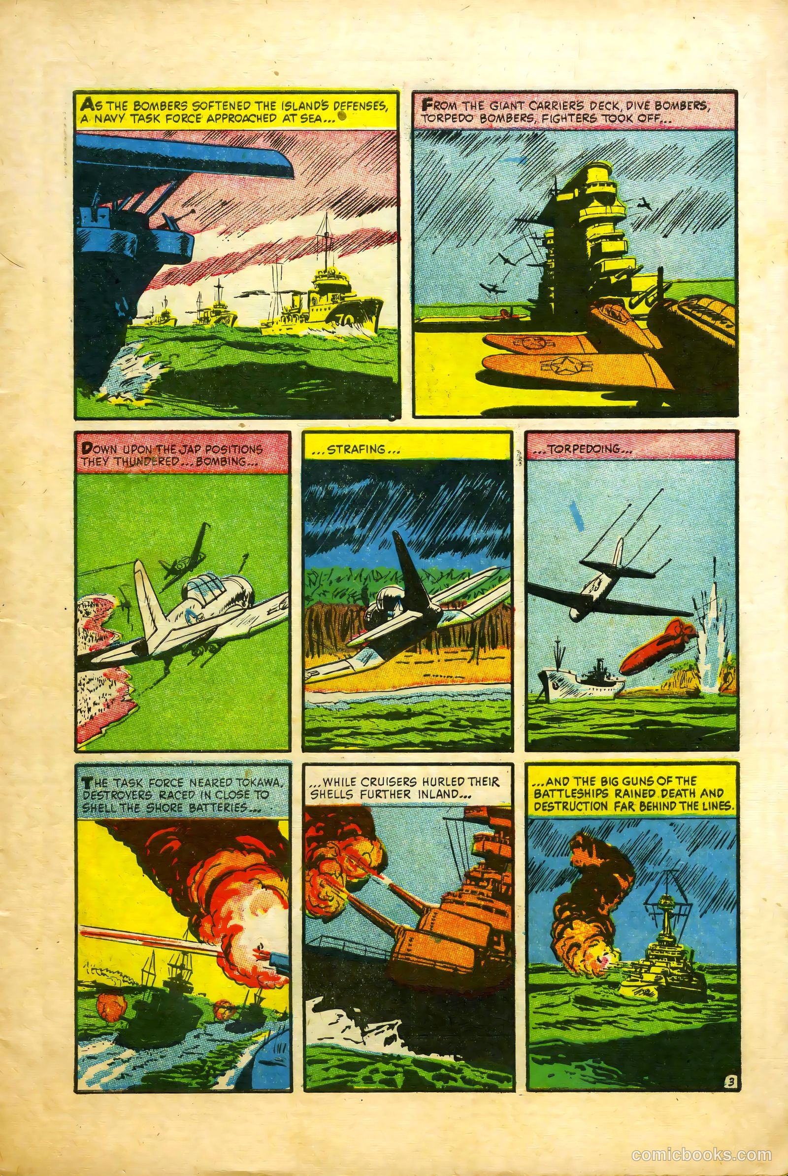 War Battles #7 (1952) — page 7 of 36