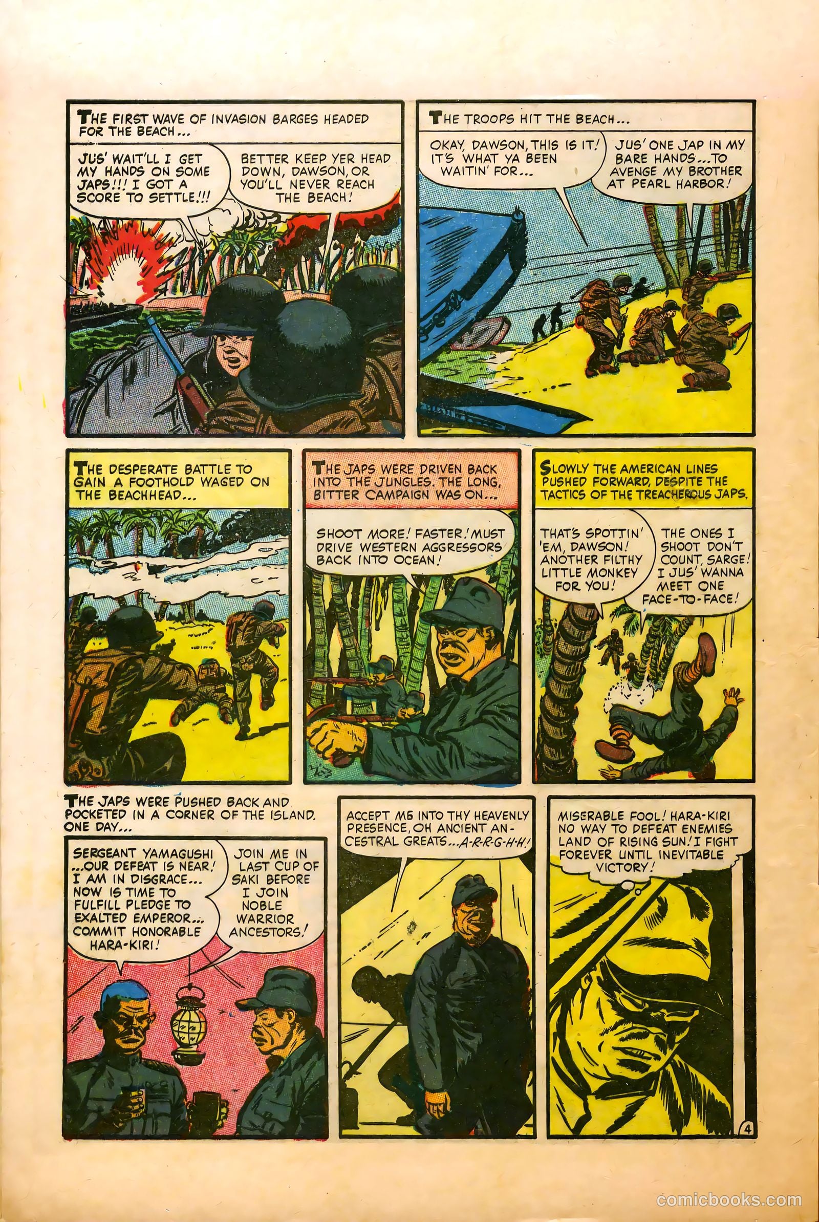 War Battles #7 (1952) — page 8 of 36