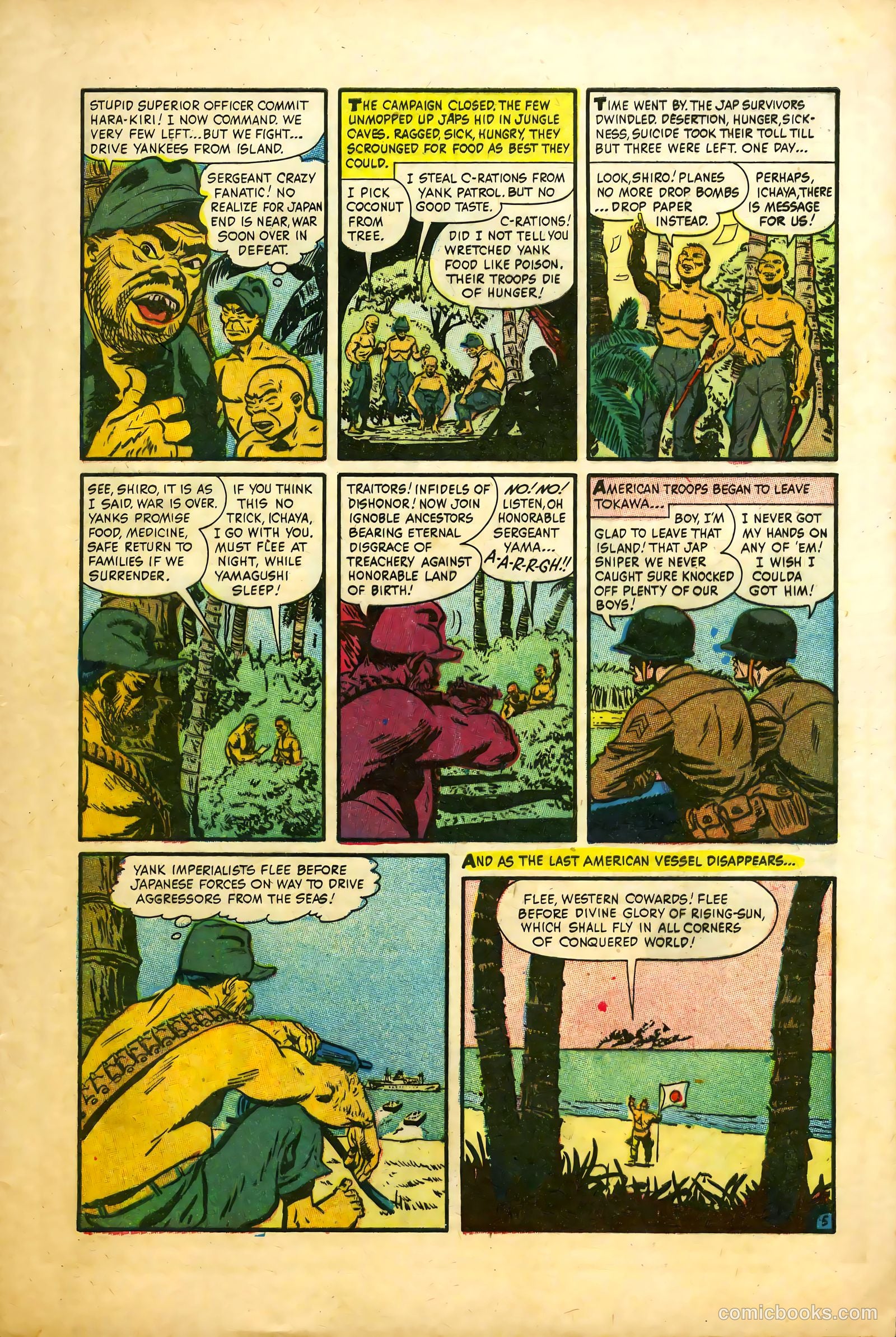 War Battles #7 (1952) — page 9 of 36