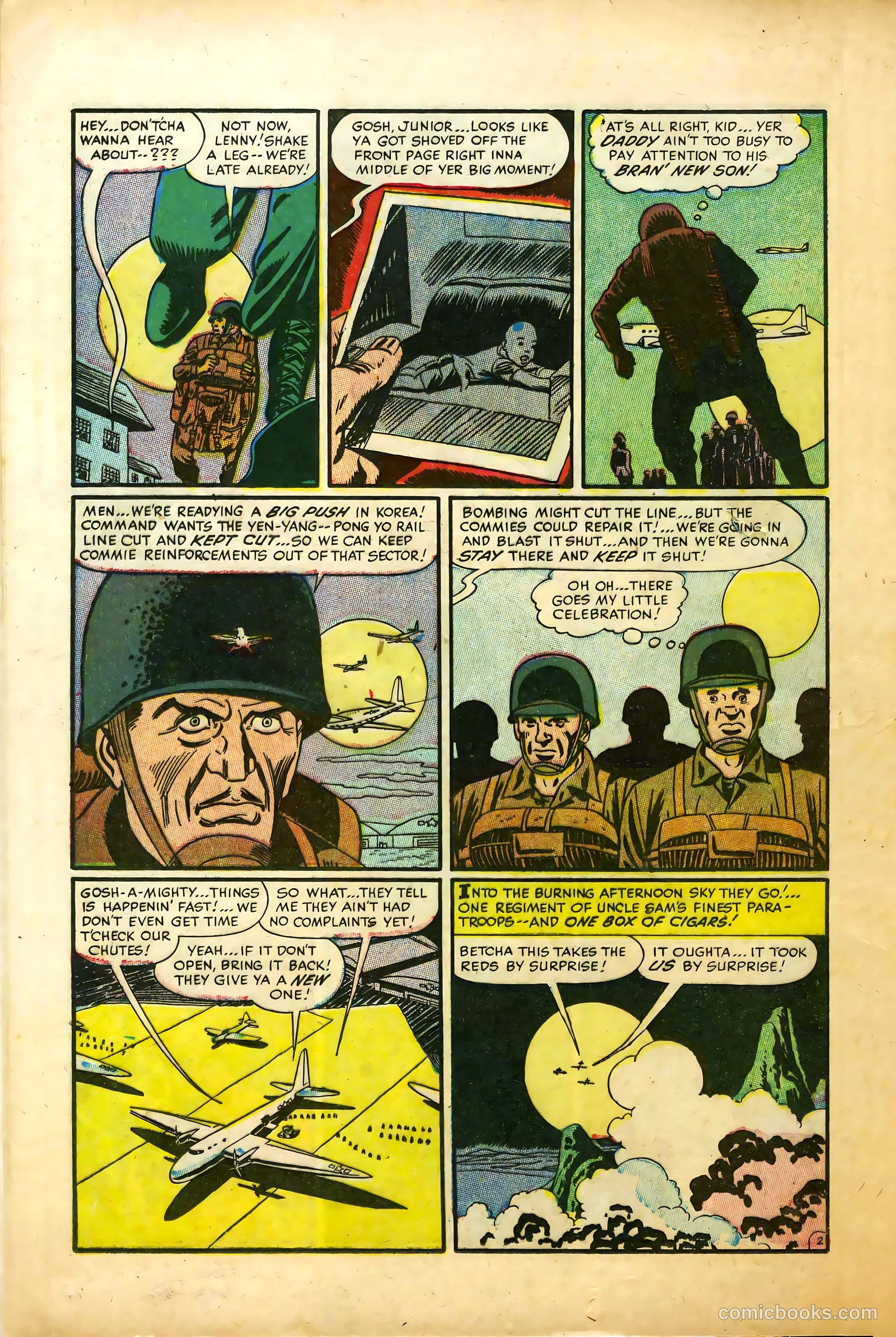 War Battles #7 (1952) — page 12 of 36