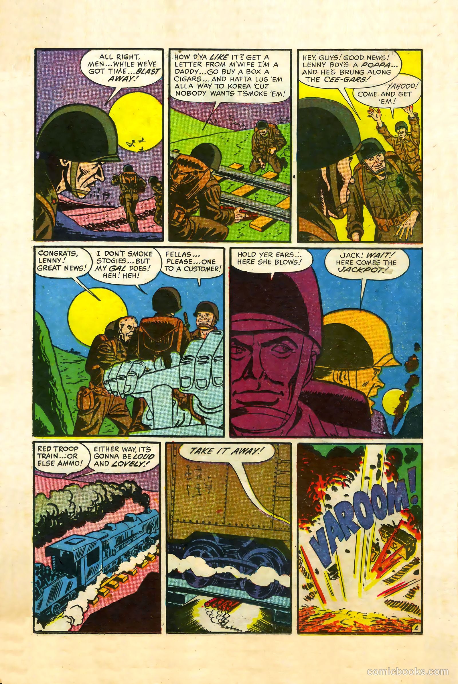 War Battles #7 (1952) — page 14 of 36