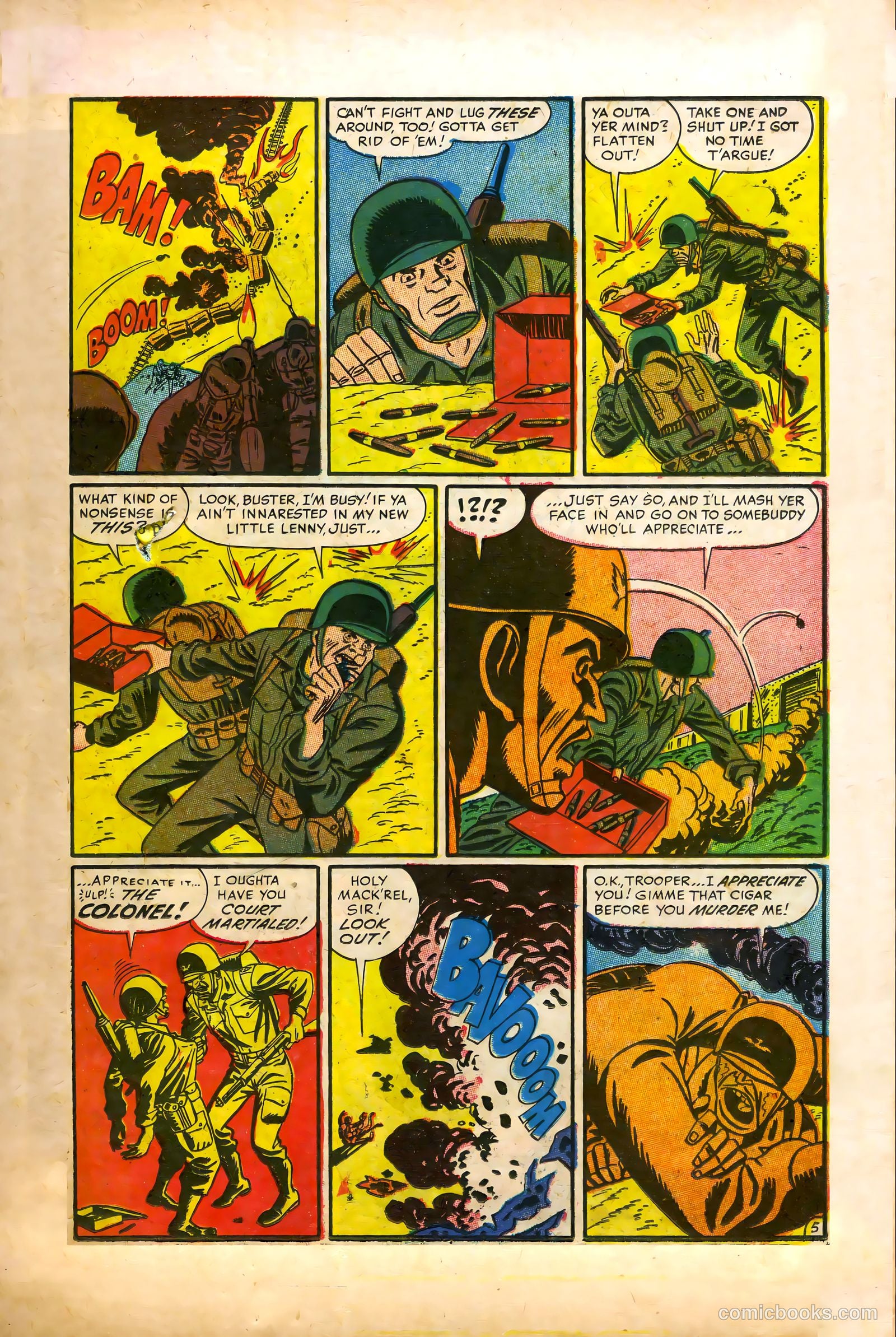 War Battles #7 (1952) — page 15 of 36