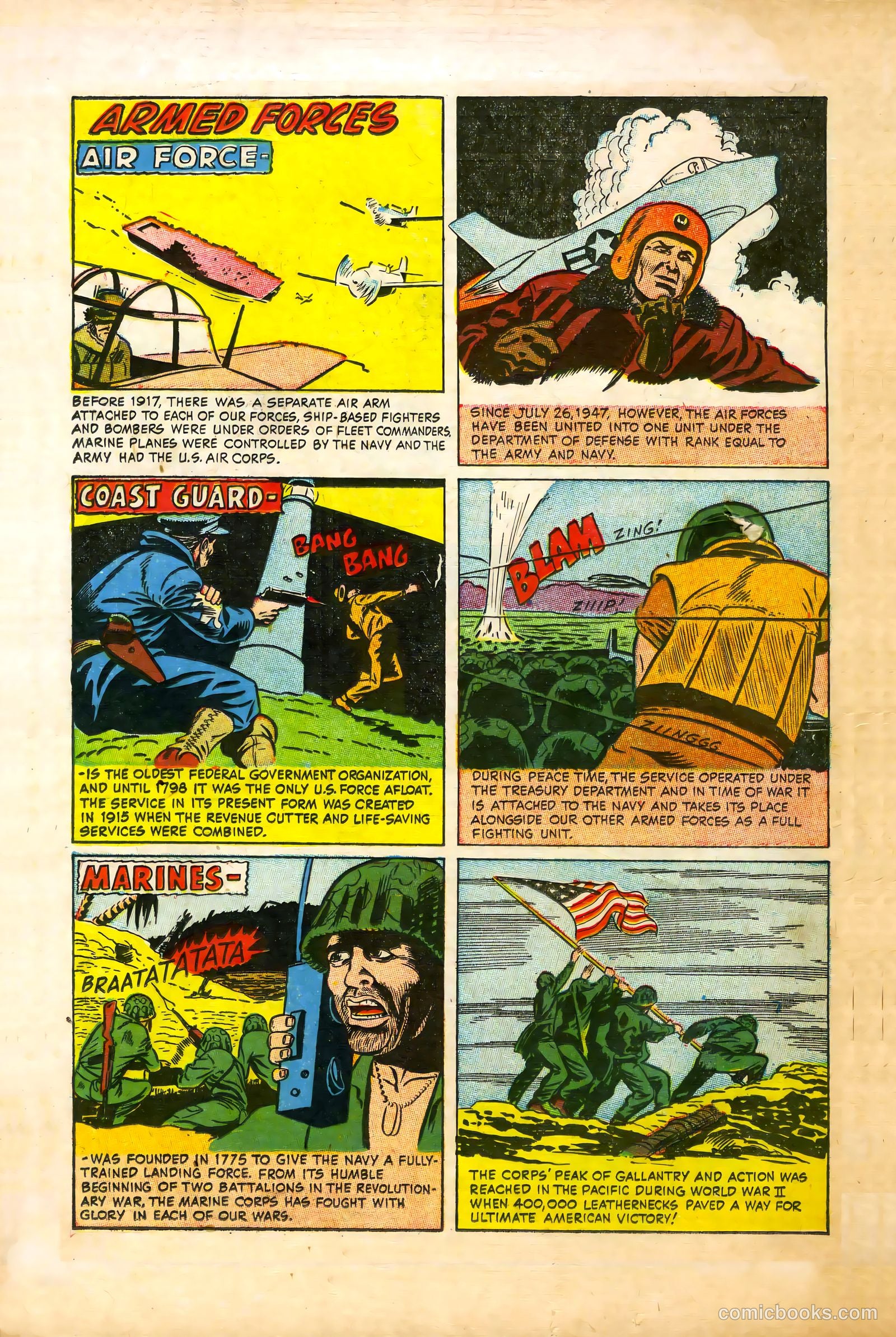 War Battles #7 (1952) — page 18 of 36