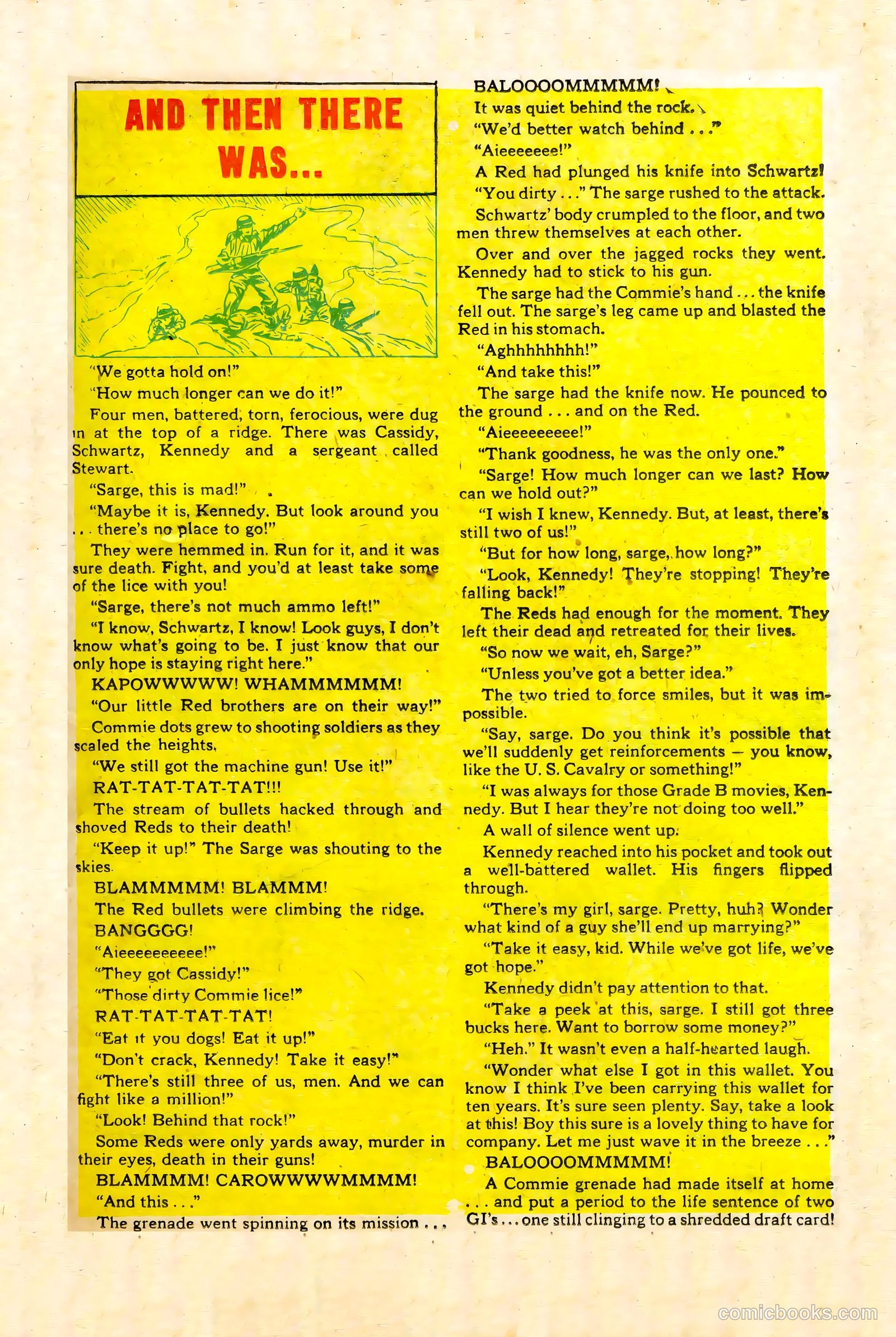 War Battles #7 (1952) — page 19 of 36