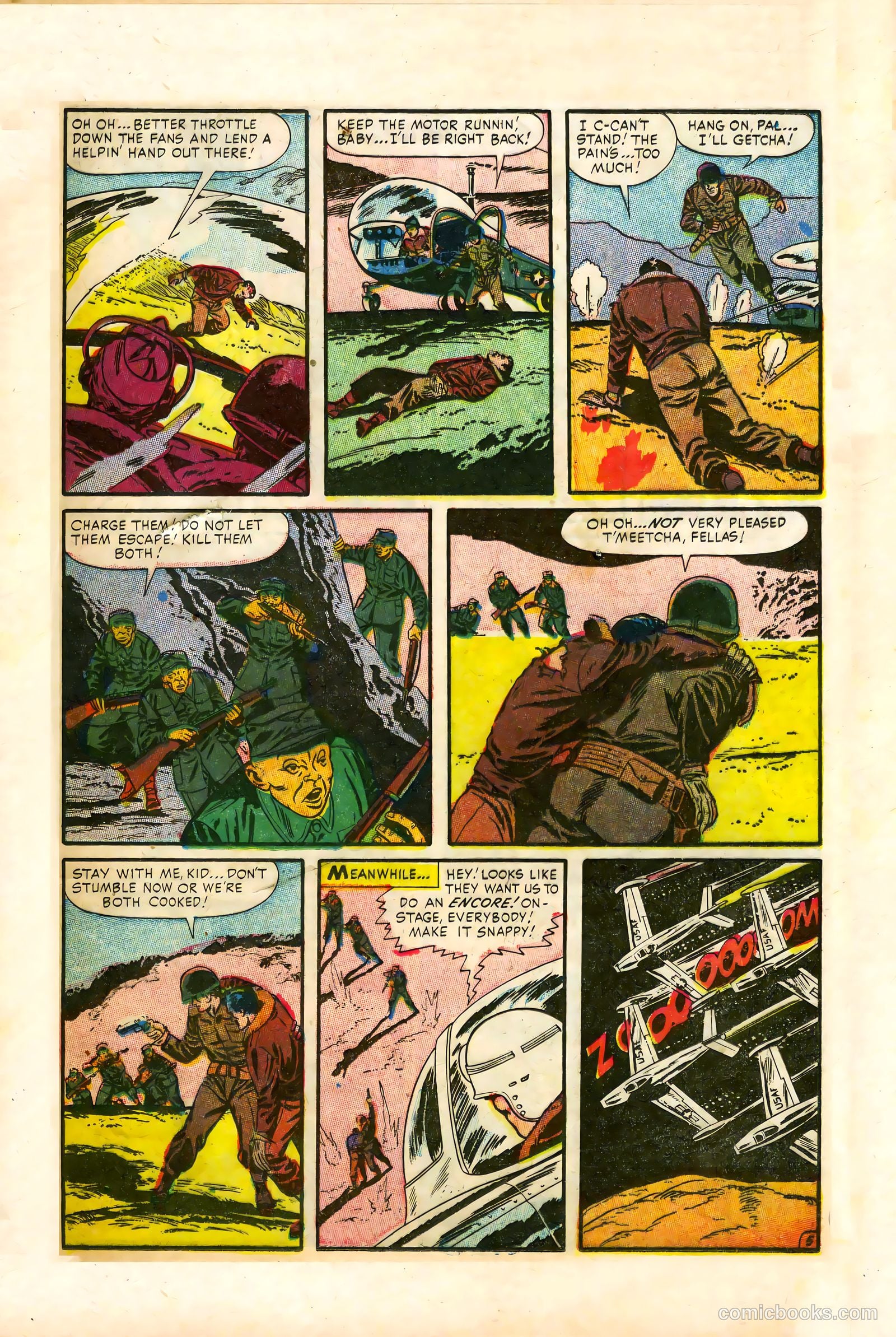 War Battles #7 (1952) — page 25 of 36