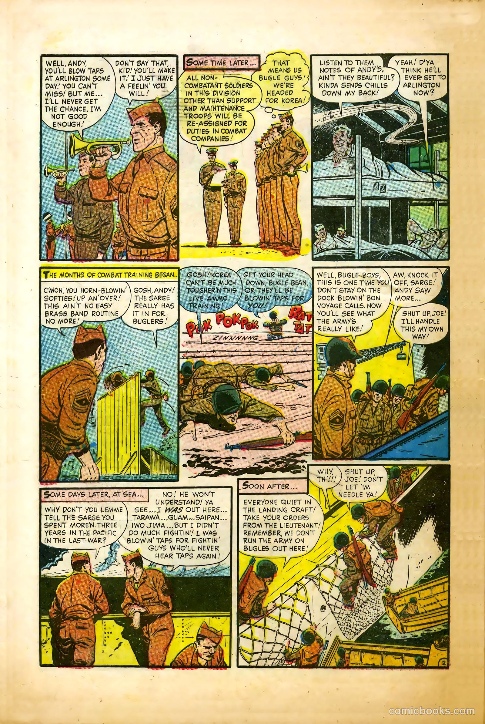 War Battles #7 (1952) — page 28 of 36