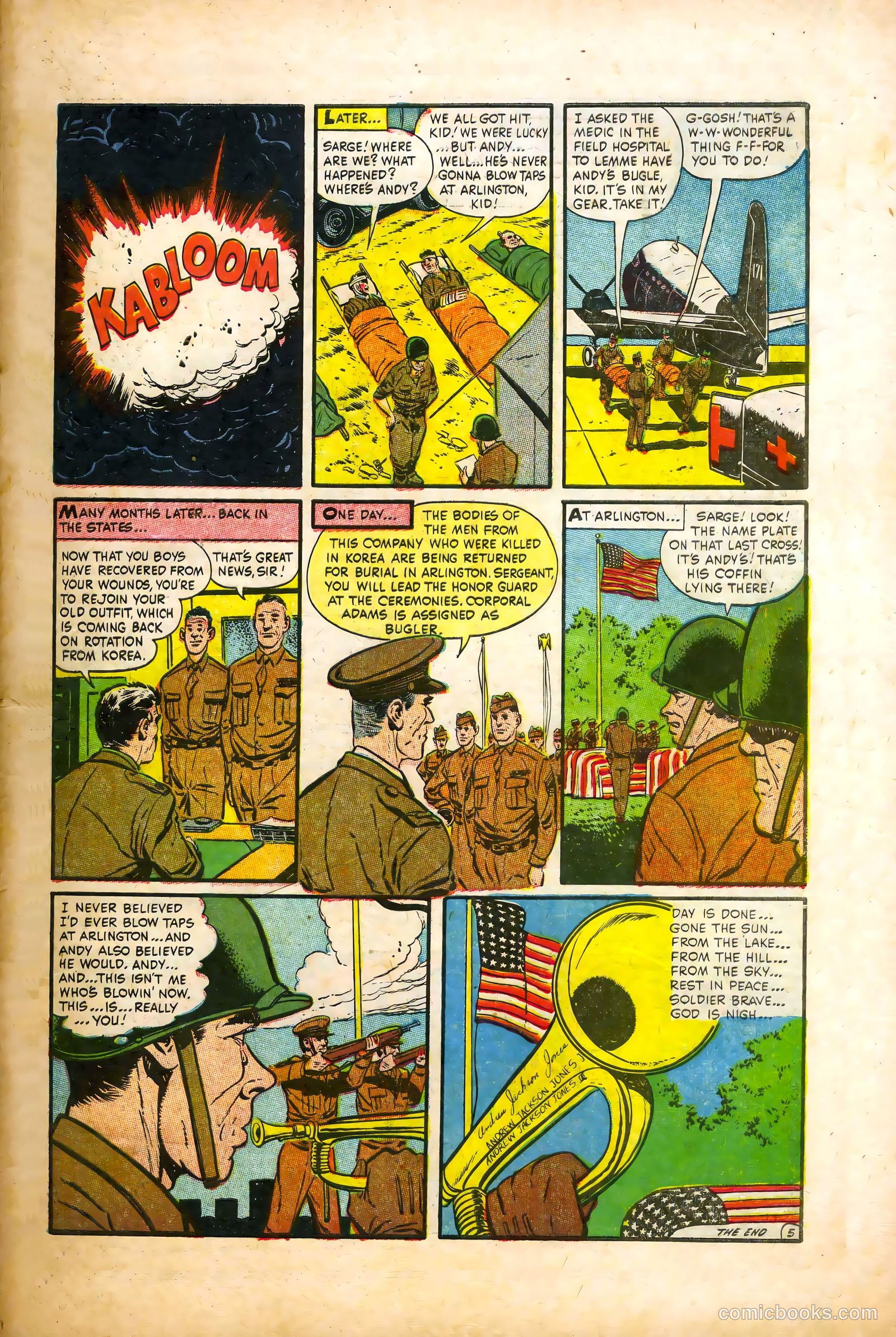 War Battles #7 (1952) — page 31 of 36