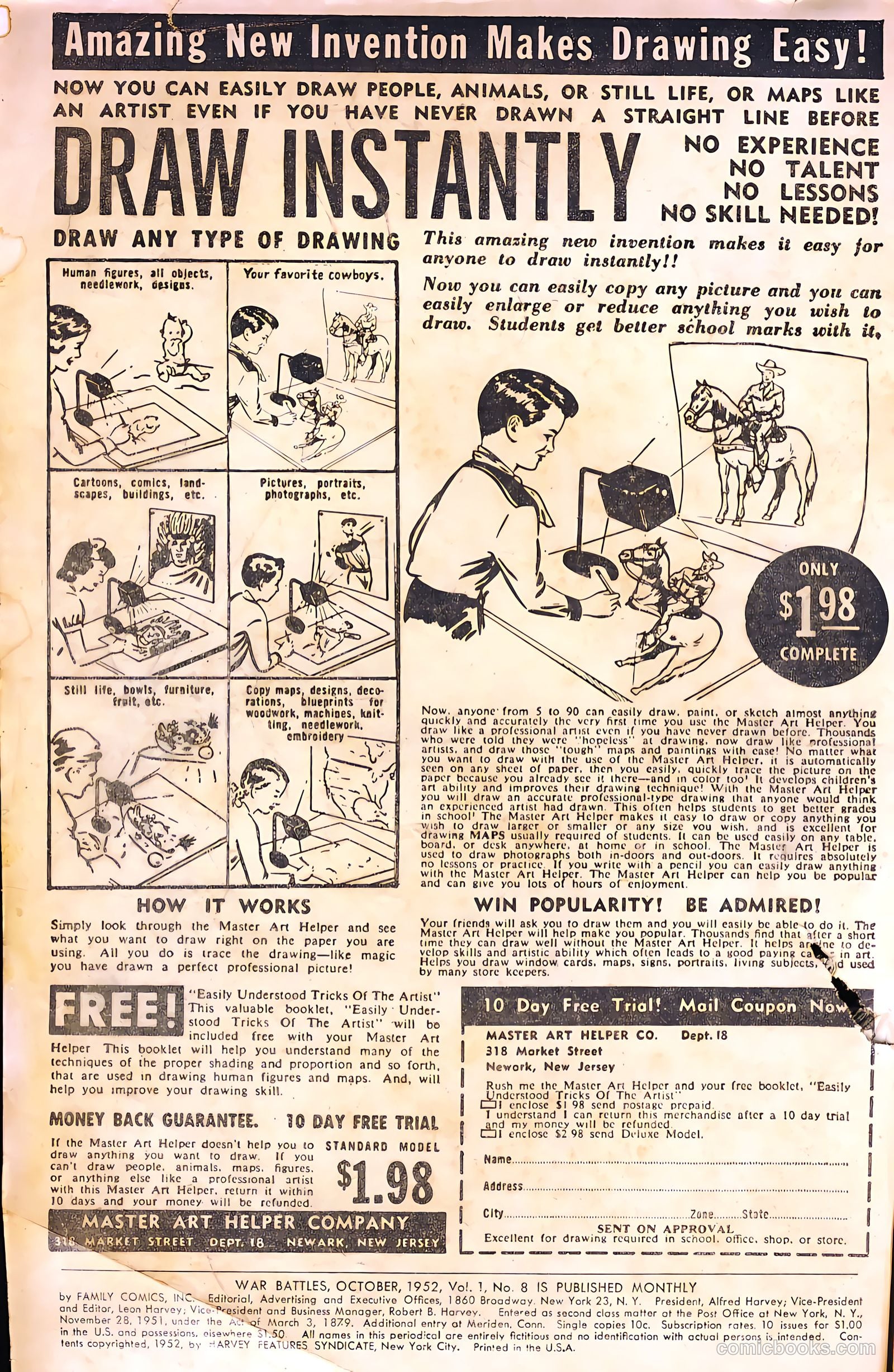 War Battles #8 (1952) — page 2 of 36