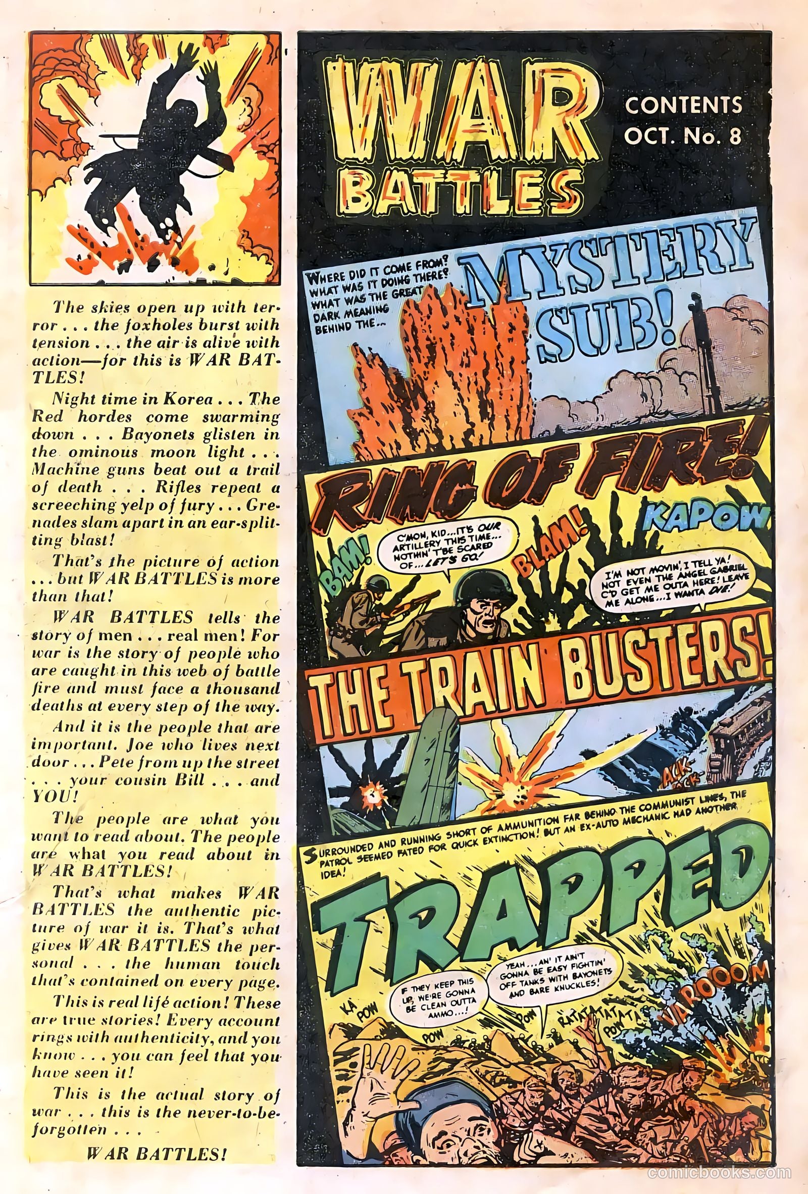 War Battles #8 (1952) — page 3 of 36