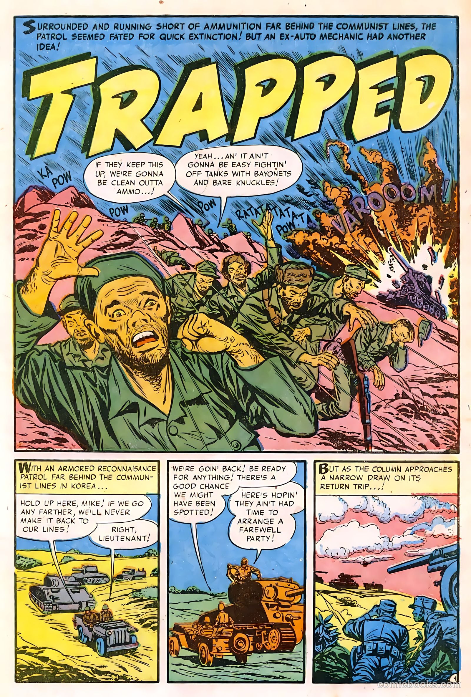 War Battles #8 (1952) — page 5 of 36