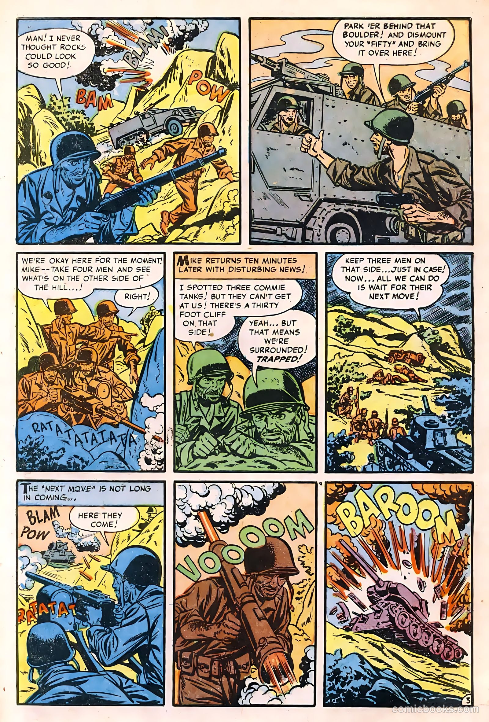 War Battles #8 (1952) — page 7 of 36