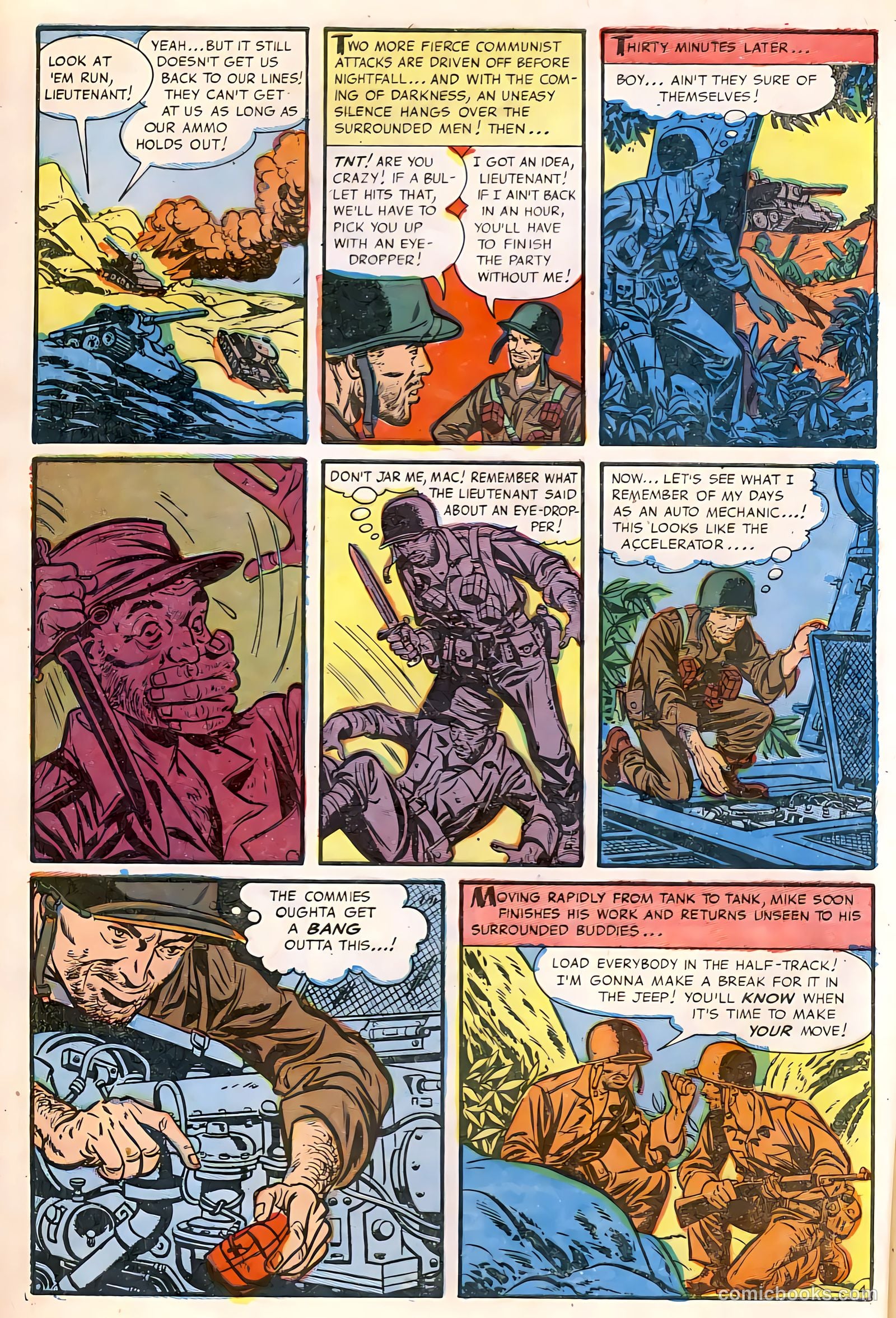 War Battles #8 (1952) — page 8 of 36