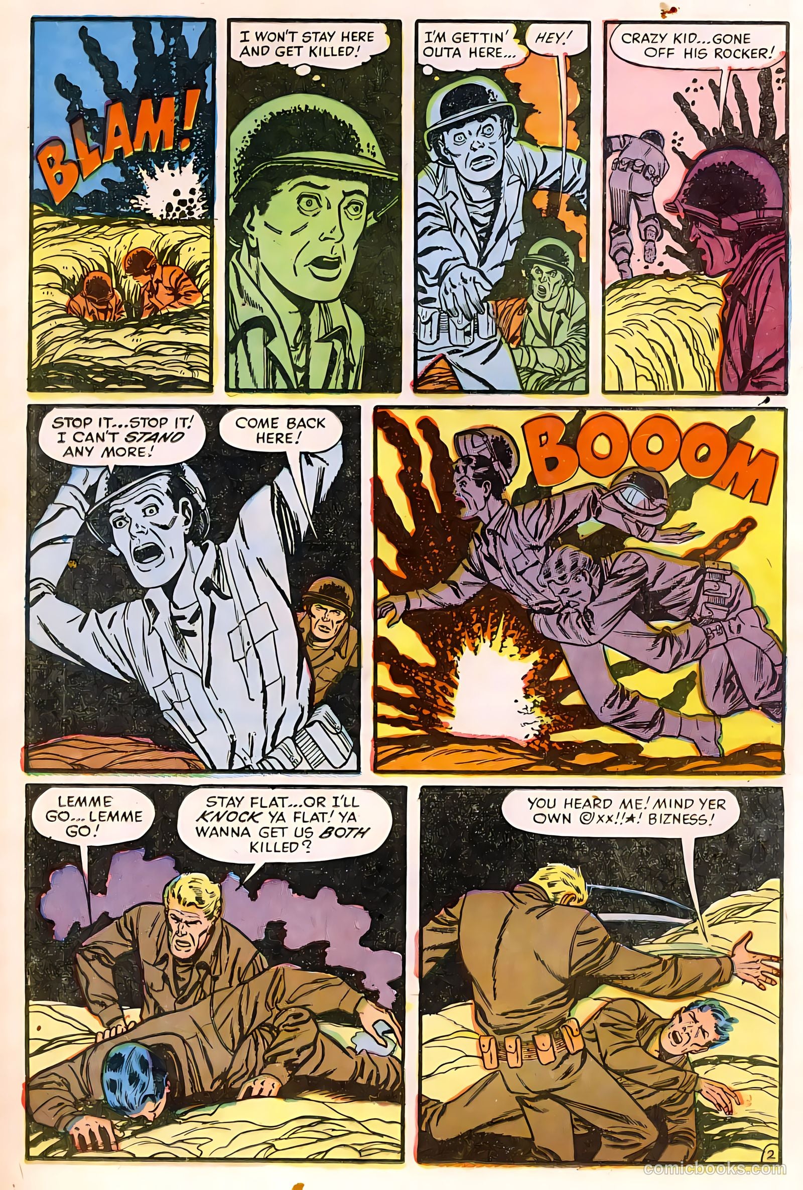War Battles #8 (1952) — page 12 of 36