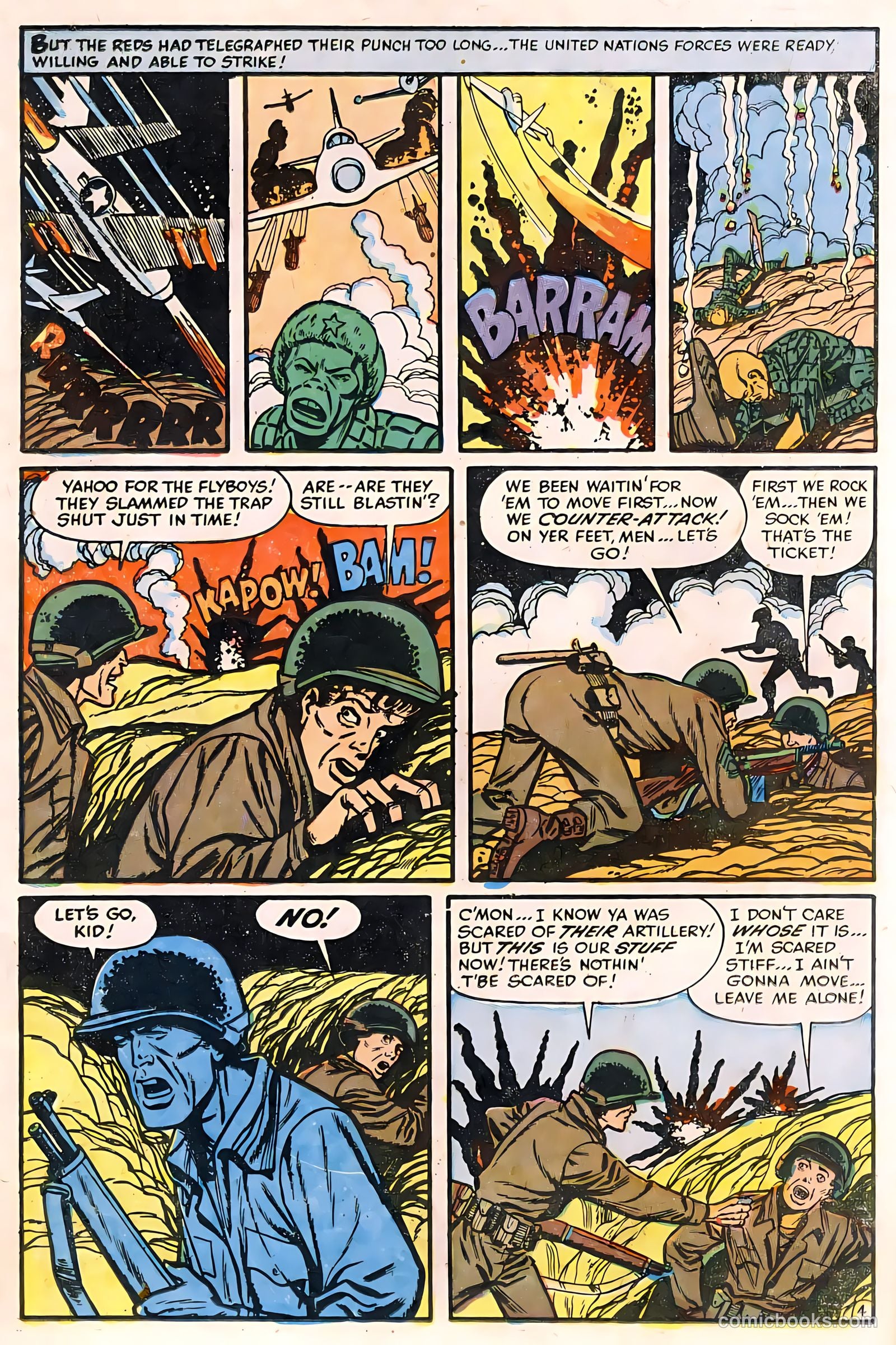 War Battles #8 (1952) — page 14 of 36