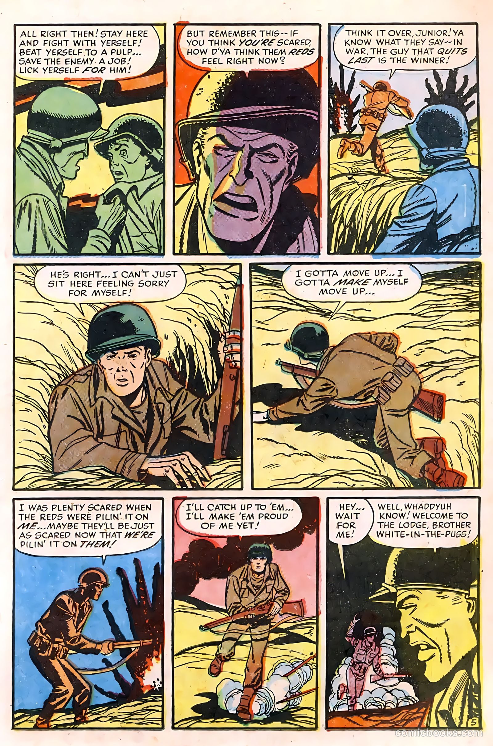 War Battles #8 (1952) — page 15 of 36