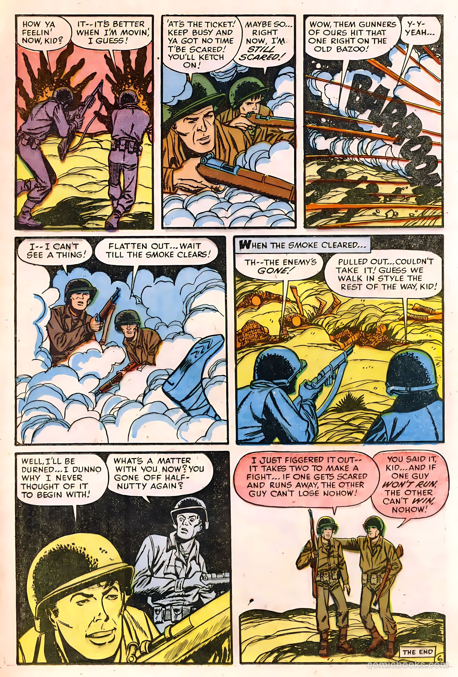 War Battles #8 (1952) — page 16 of 36