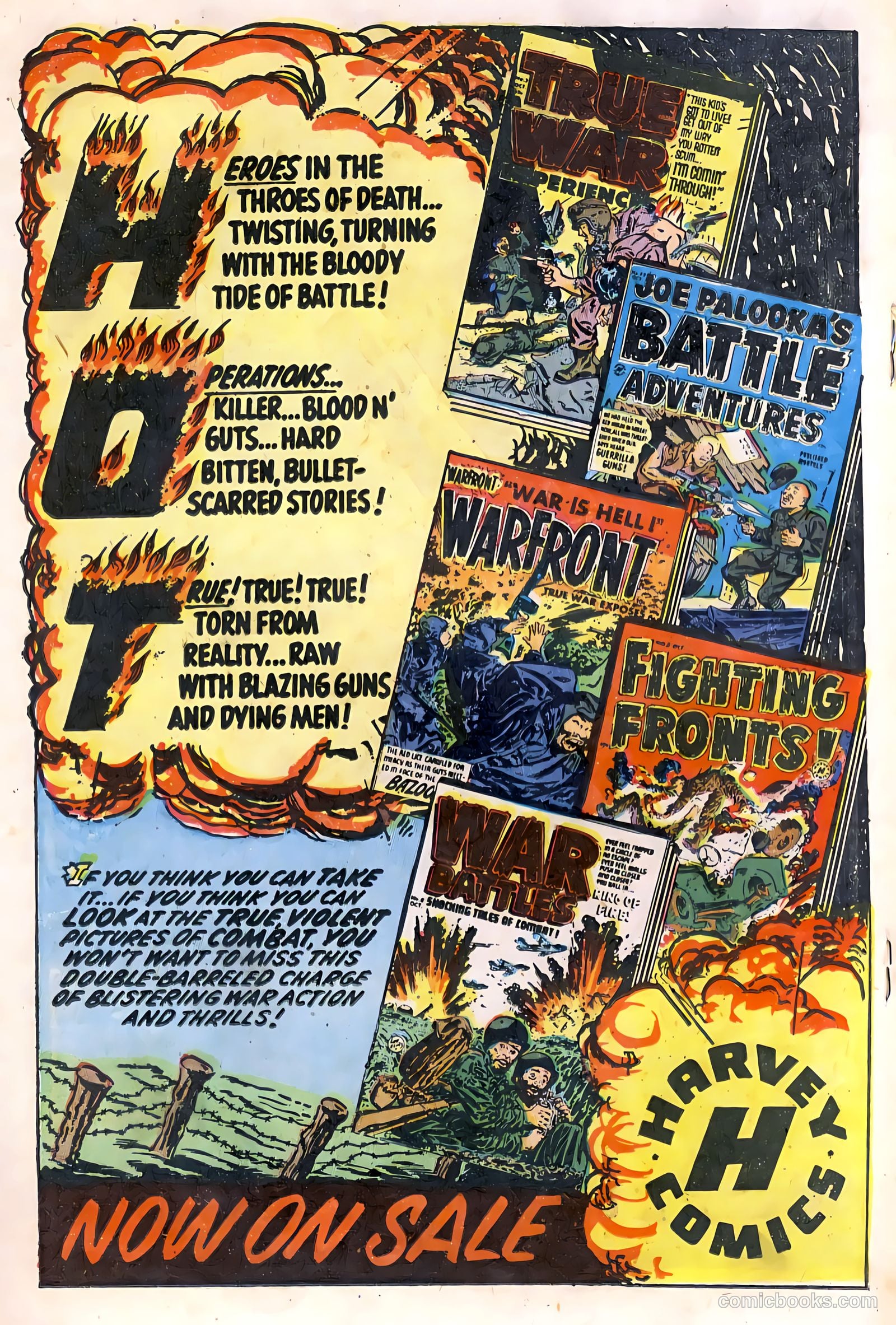 War Battles #8 (1952) — page 18 of 36