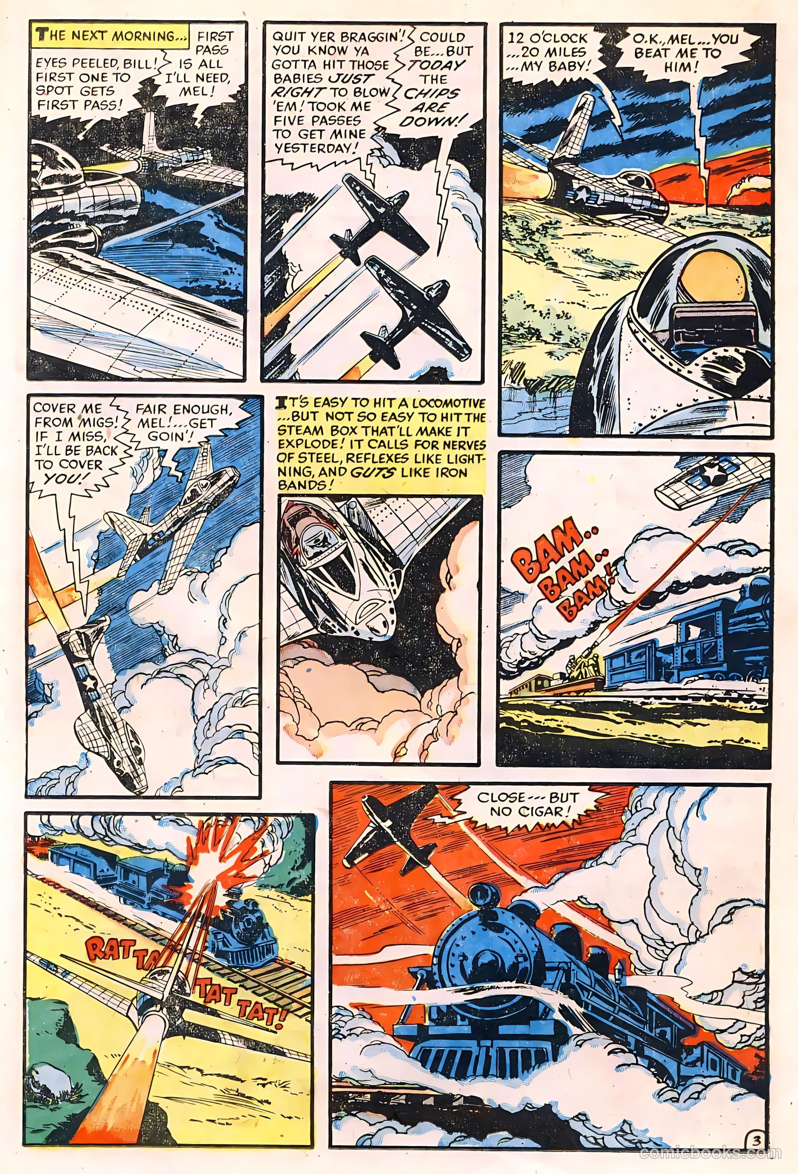 War Battles #8 (1952) — page 23 of 36