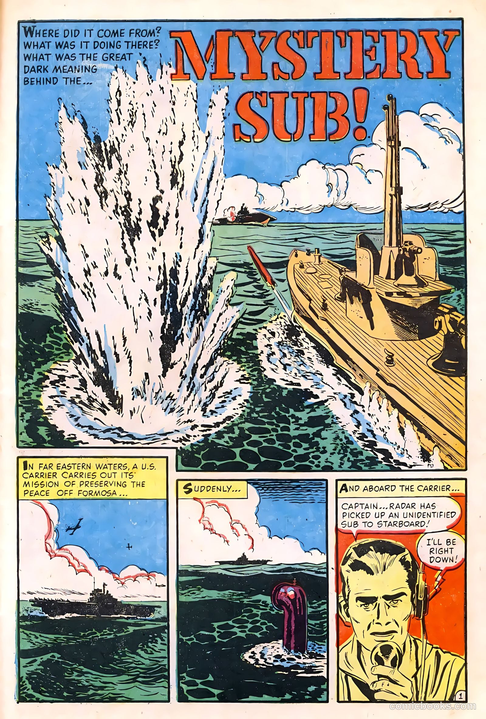 War Battles #8 (1952) — page 27 of 36